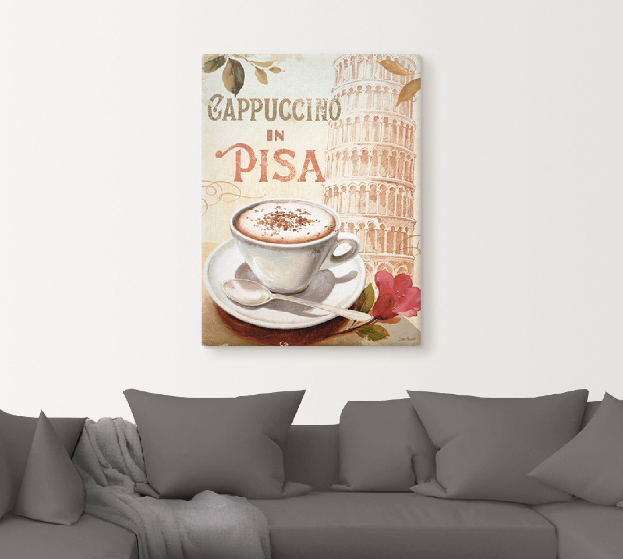 Artland Artprint Koffie in Europa IV als artprint op linnen, muursticker in verschillende maten