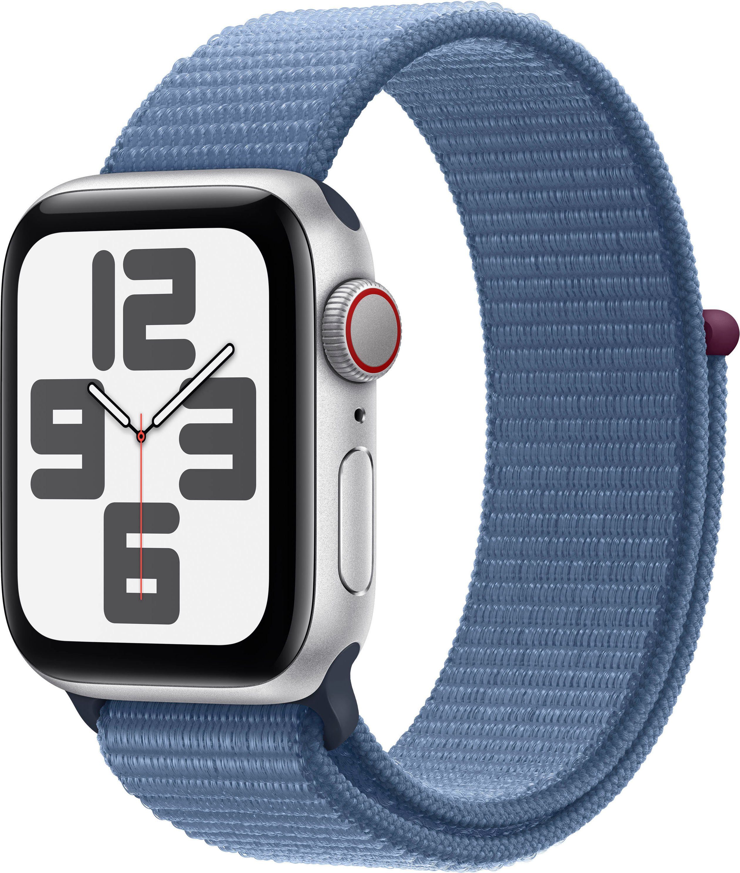 NU 20% KORTING: Apple Smartwatch Watch SE GPS 40 mm Aluminium + Cellular M-L Sport Loop
