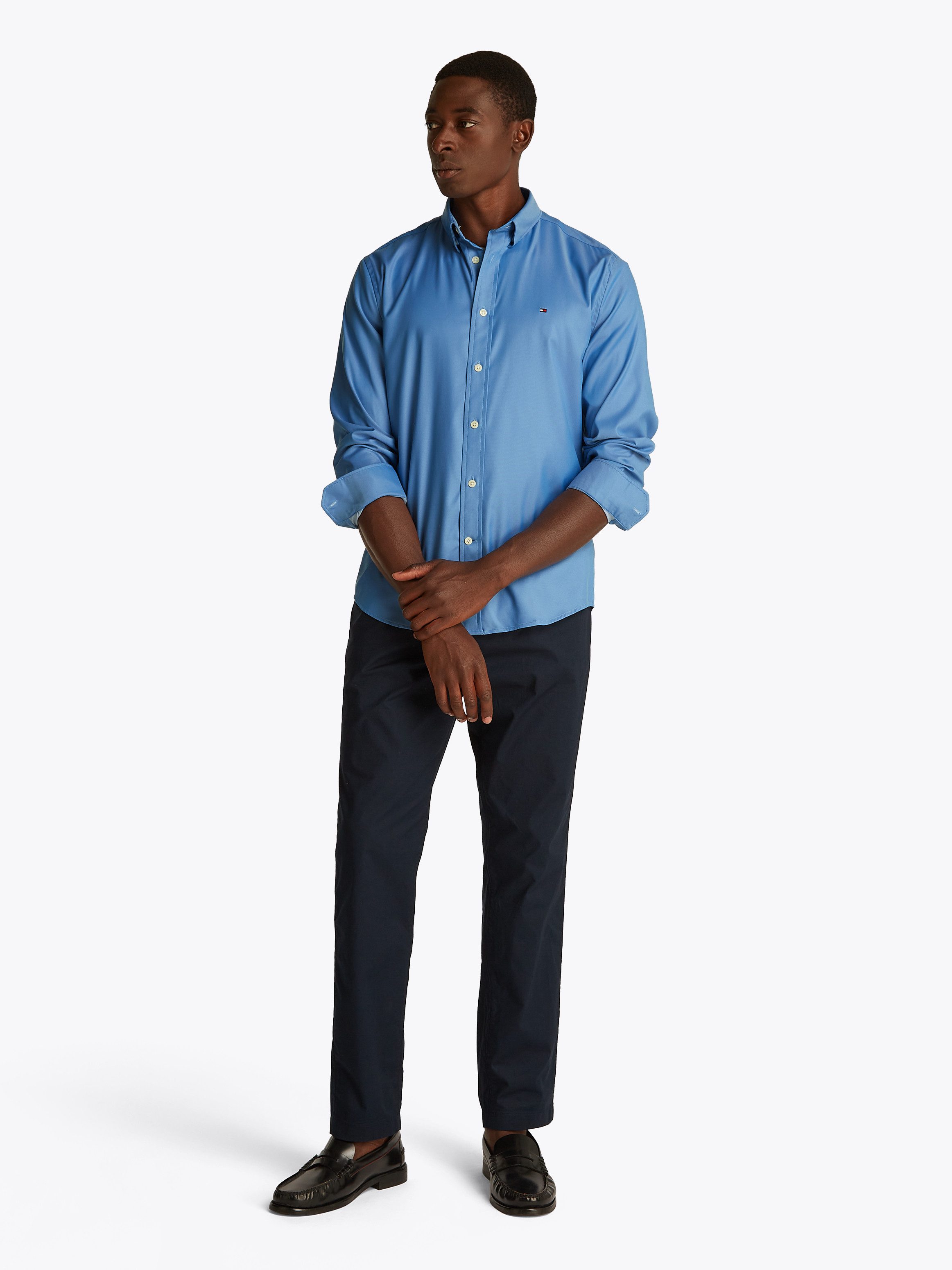 Tommy Hilfiger Overhemd met lange mouwen PERFORMANCE TWILL RF SHIRT