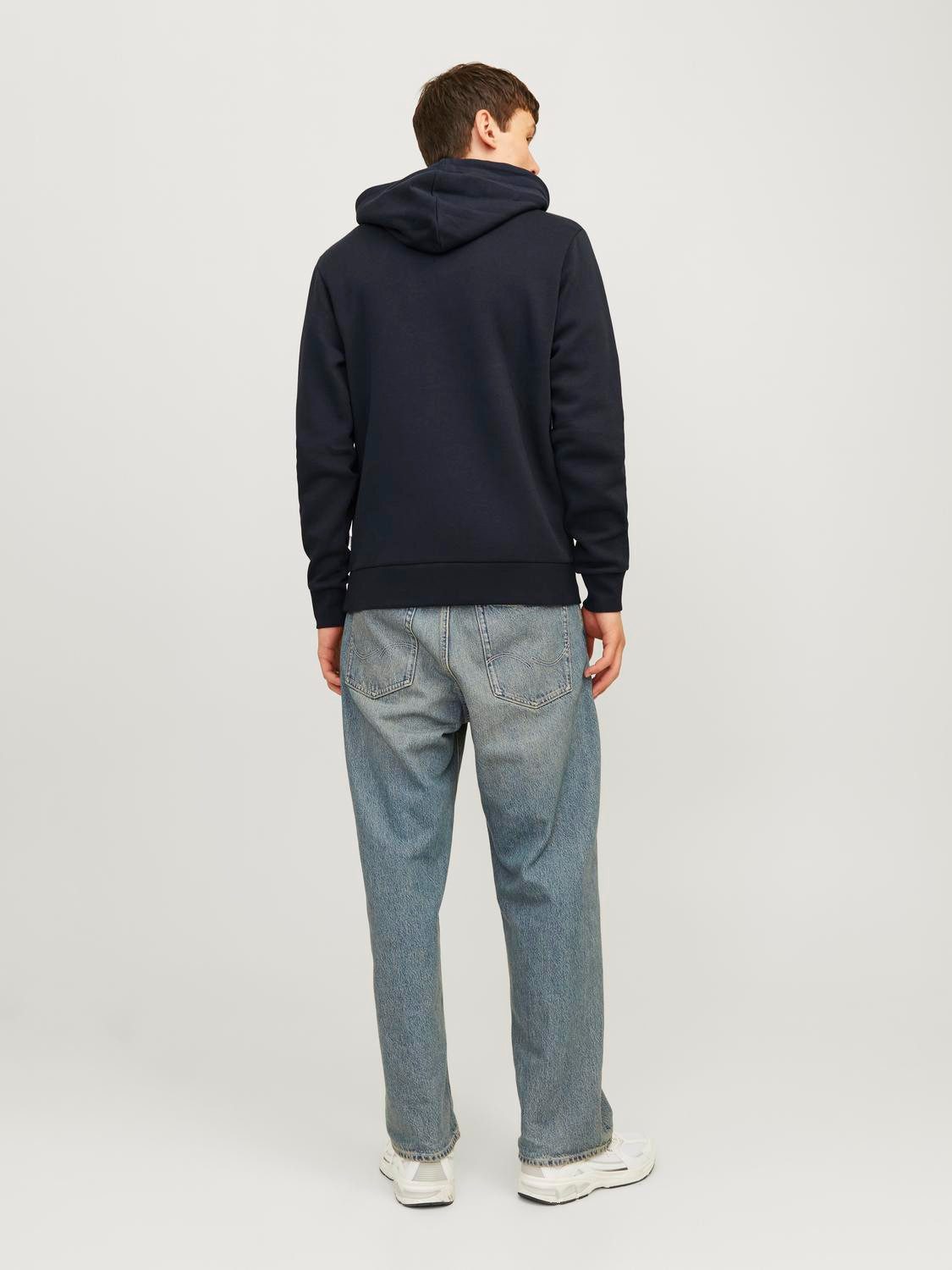 Jack & Jones Hoodie JJELOGO SWEAT HOOD 2 COL 24 25 NOOS
