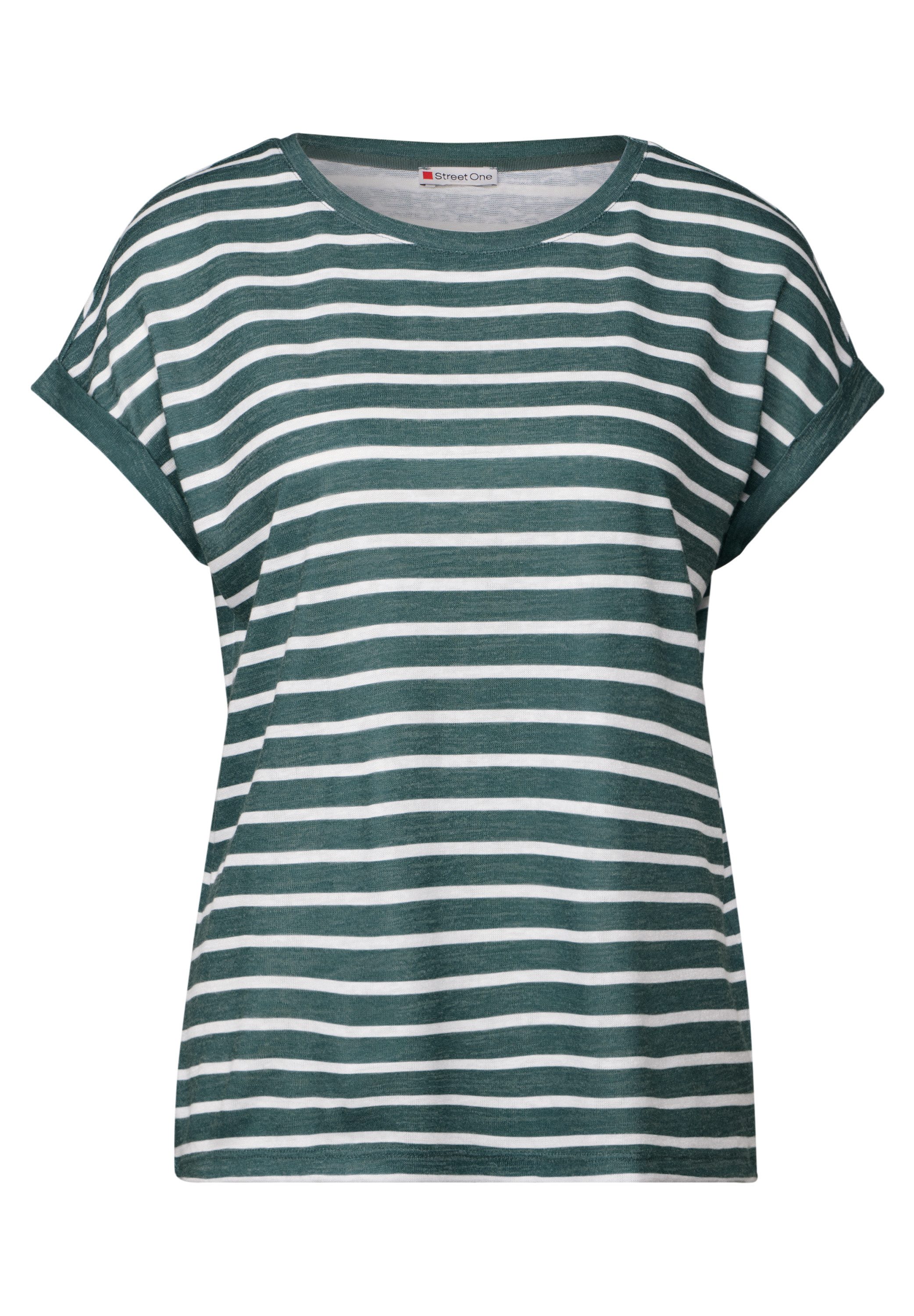 STREET ONE Shirttop met gestreept patroon