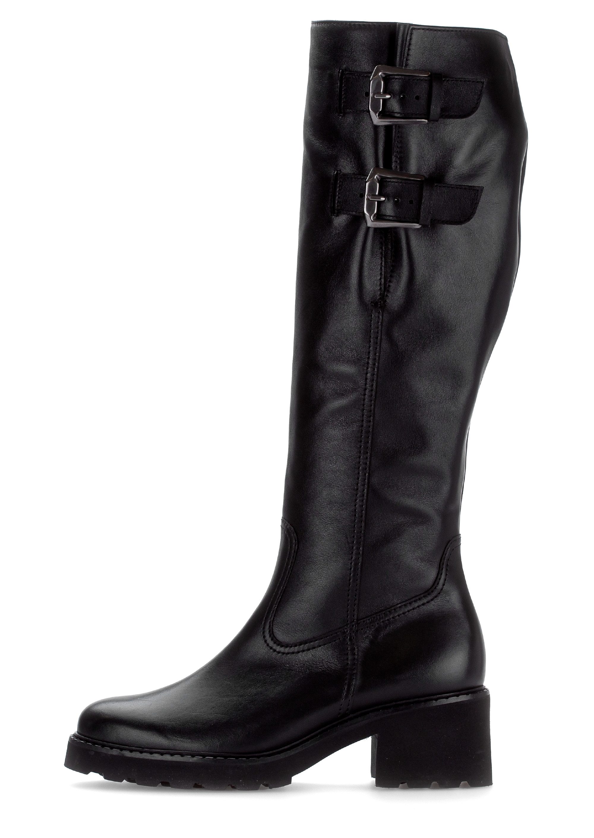 Gabor Laarzen Tunis blokhak, lange laars in comfortwijdte g (= wijd)