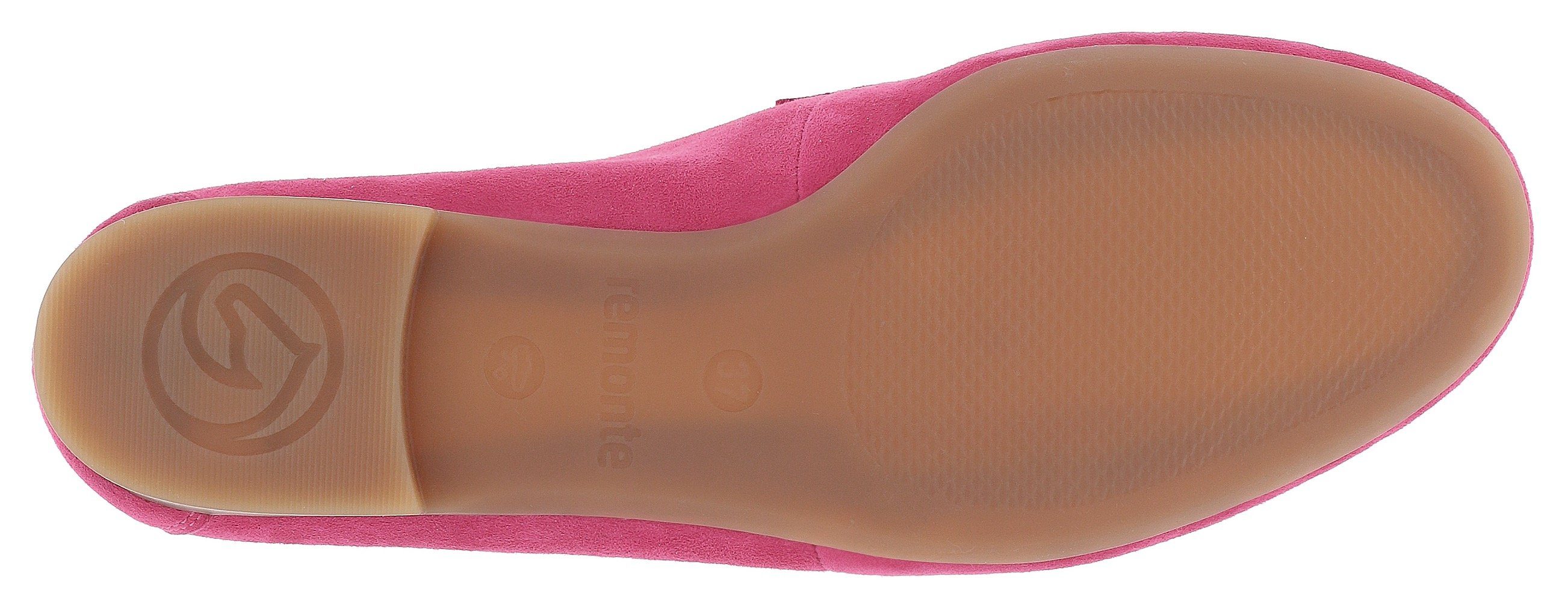 Remonte Loafers Slipper, business schoen met praktische elastiek