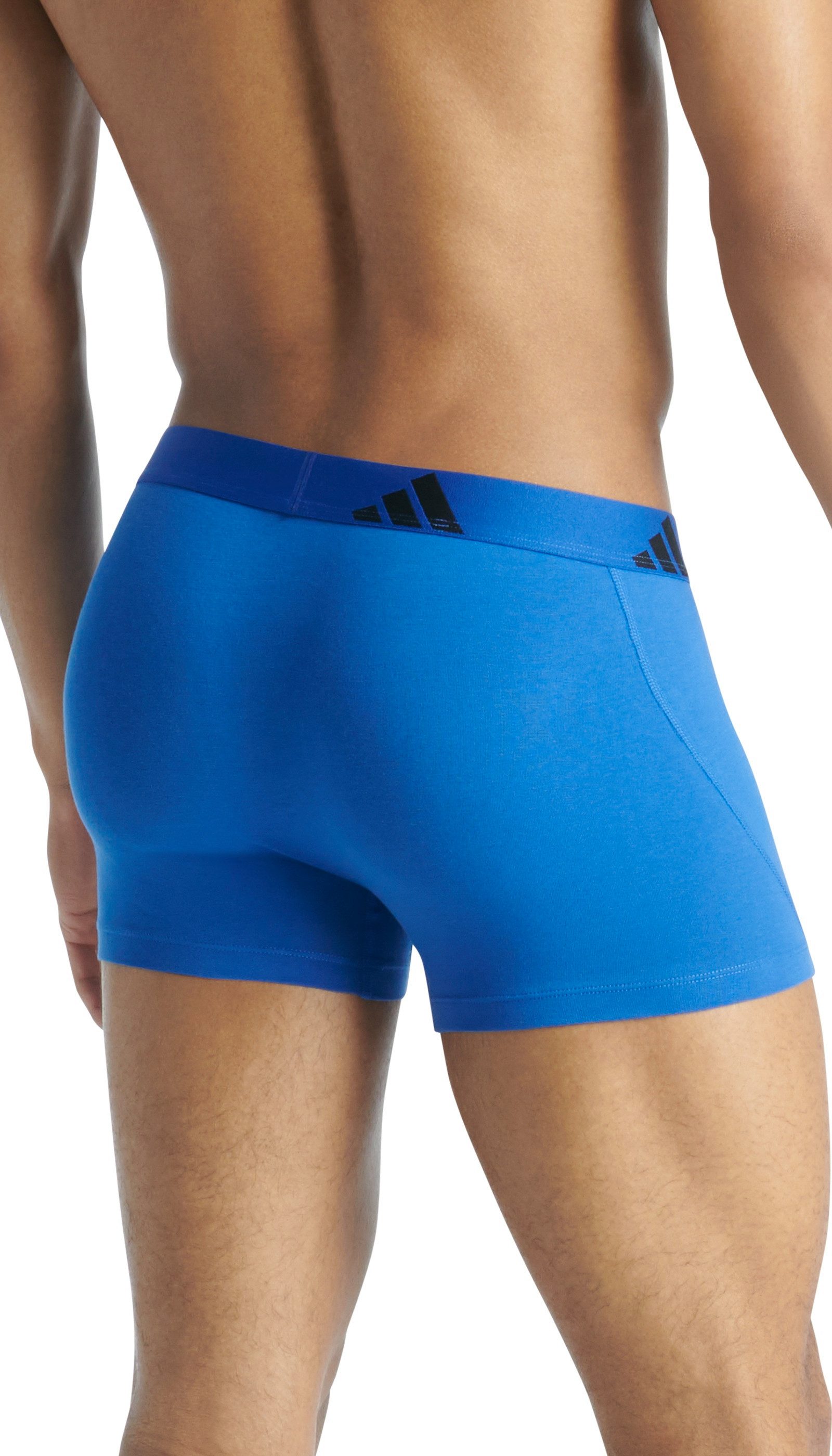 adidas Sportswear Trunk Active Flex Cotton met elastische logoband (Set van 3)