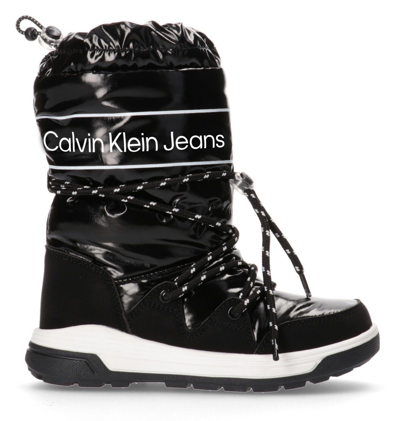 NU 20% KORTING: Calvin Klein Snowboots Winterlaarzen met grote logoprint