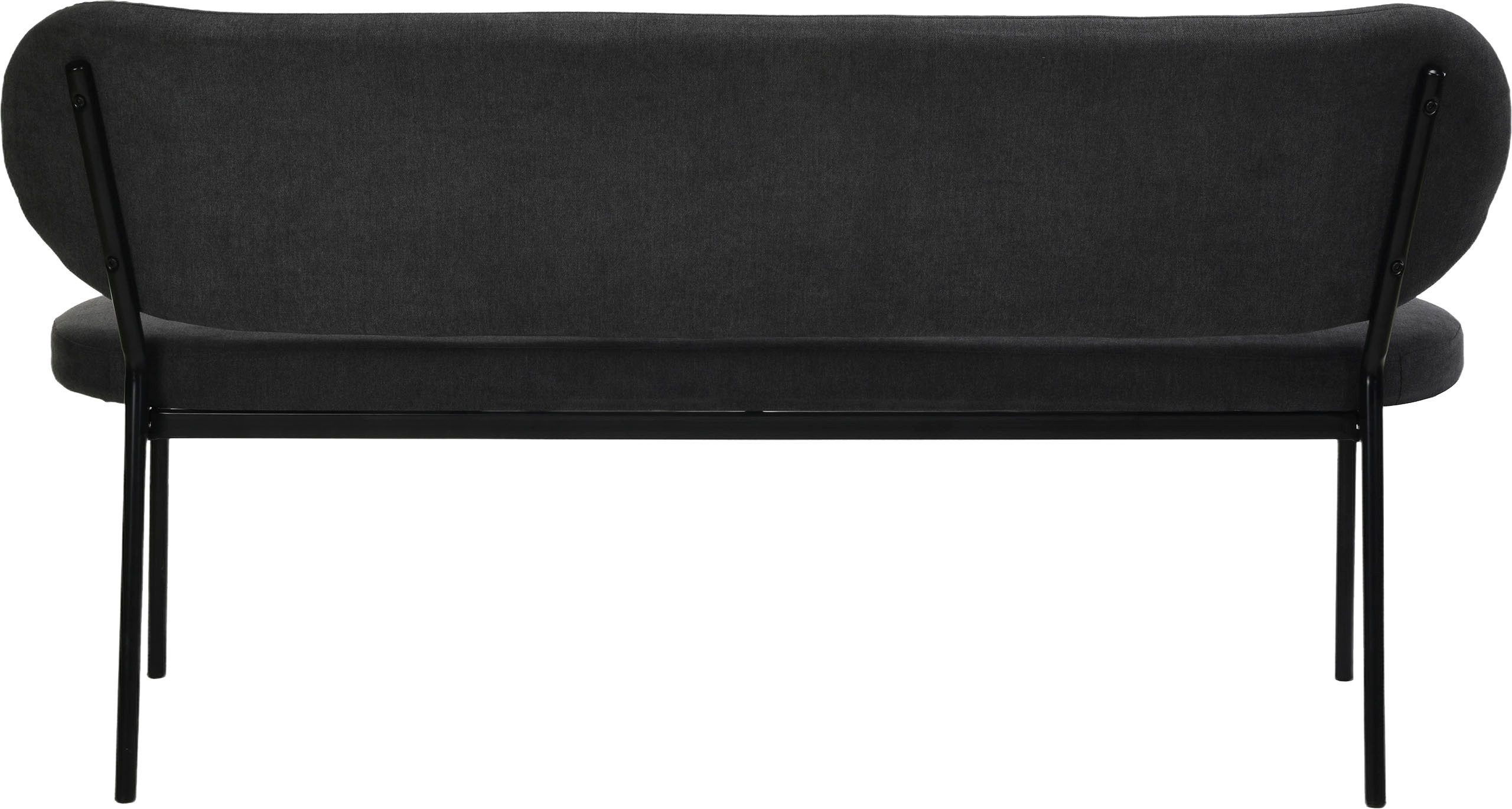 byLIVING Zitbank Jersey met geweven stof bekleding, met rugleuning, breedte 160 cm