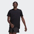 adidas performance t-shirt workout front rack impact print zwart