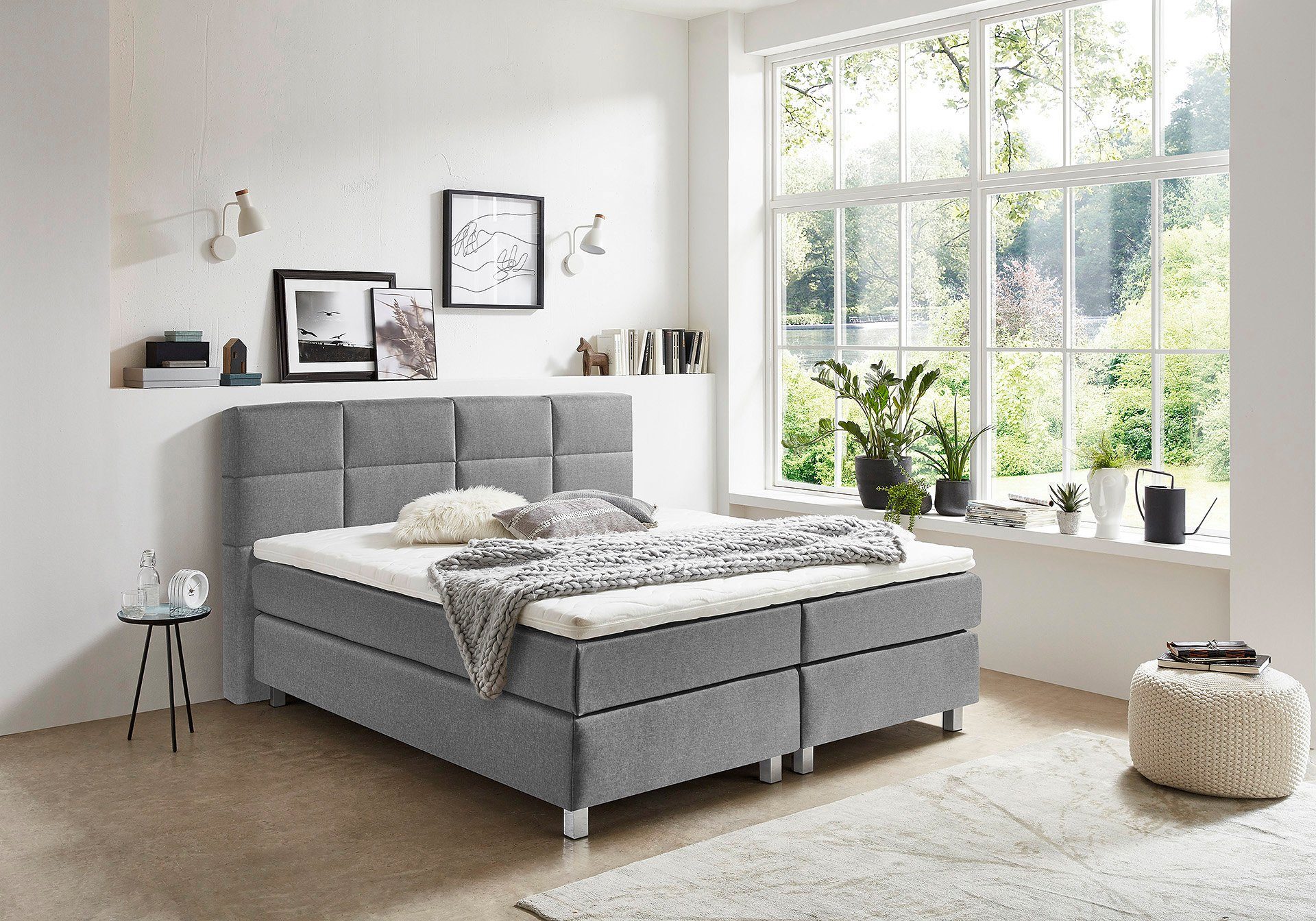 Westfalia Polsterbetten Boxspring naar keuze met topmatras van koudschuim