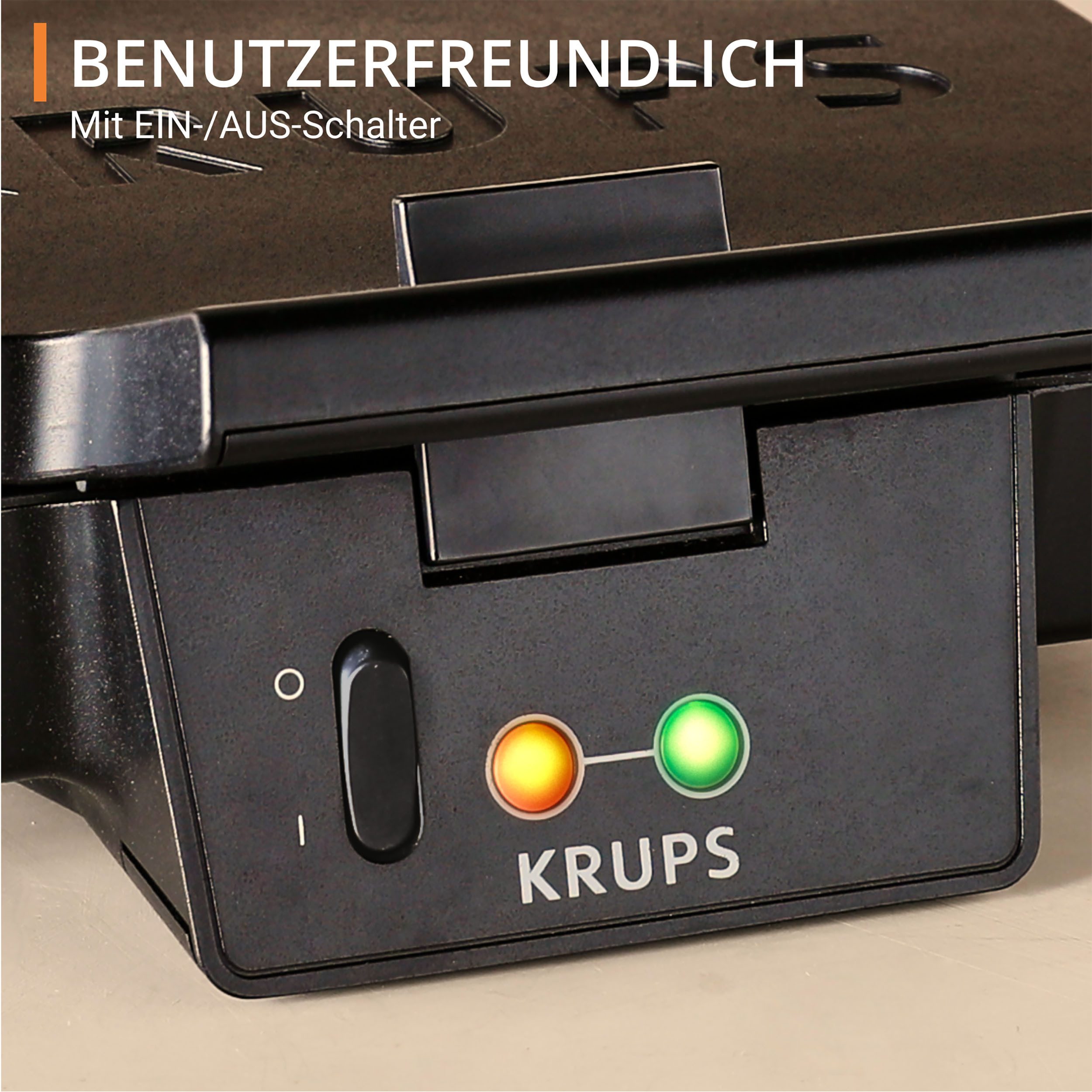 Krups Sandwichmaker FDK461 Iconic Dreiecksform