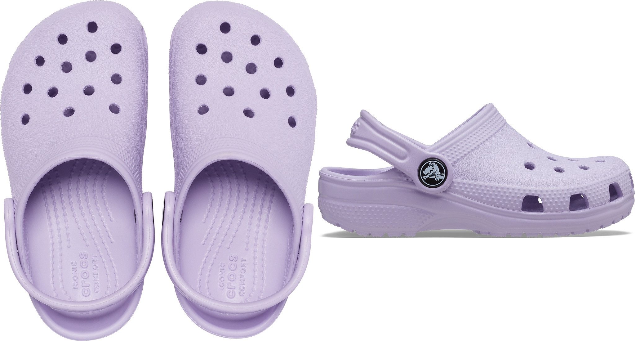 Crocs Clogs Classic K , zomerschoen, pantoffel, badschoen met draaibaar hielriempje