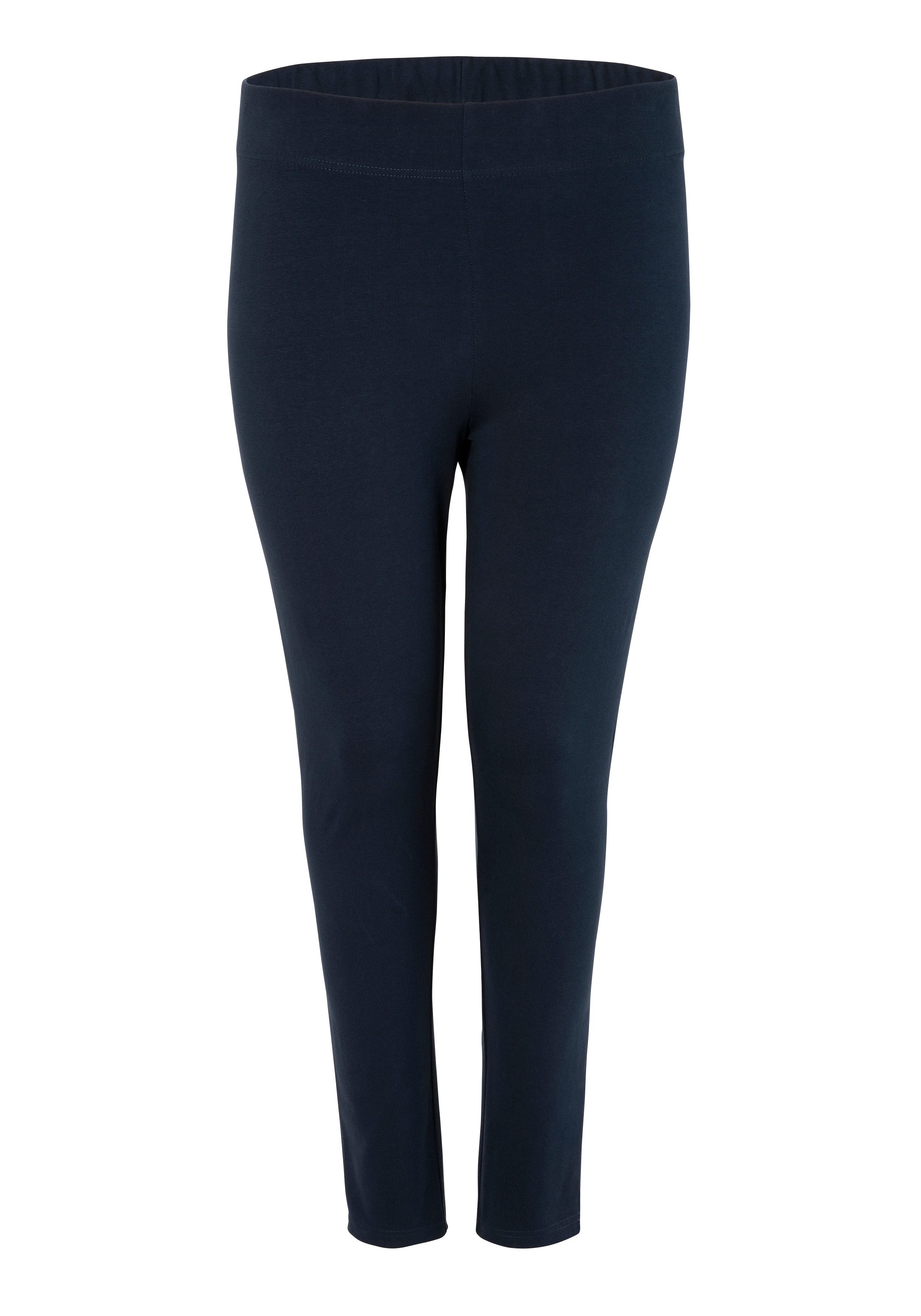Aniston PLUS Legging van elastische single jersey-kwaliteit - nieuwe collectie