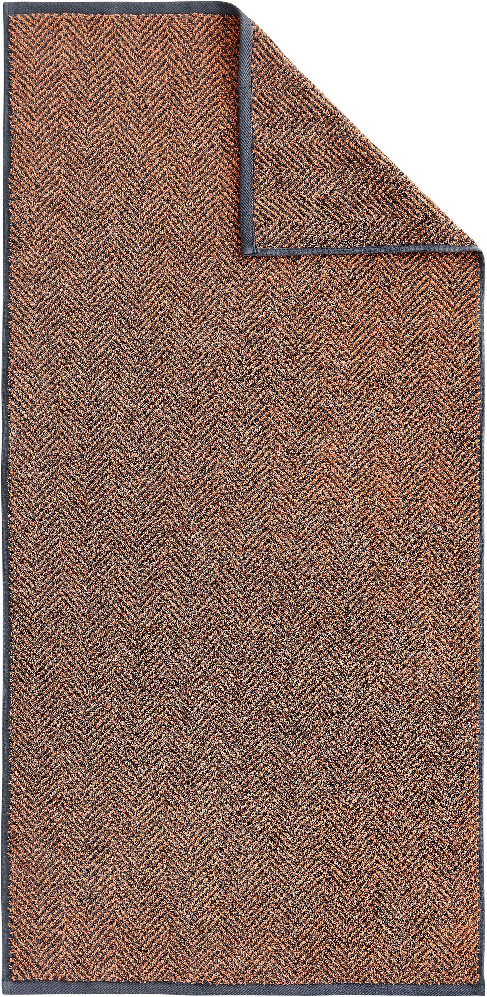 Dyckhoff Handdoekenset Golden Shades Herringbone 4 handdoeken (50x100 cm), 2 douchehanddoeken (70x140 cm) (set, 6-delig)