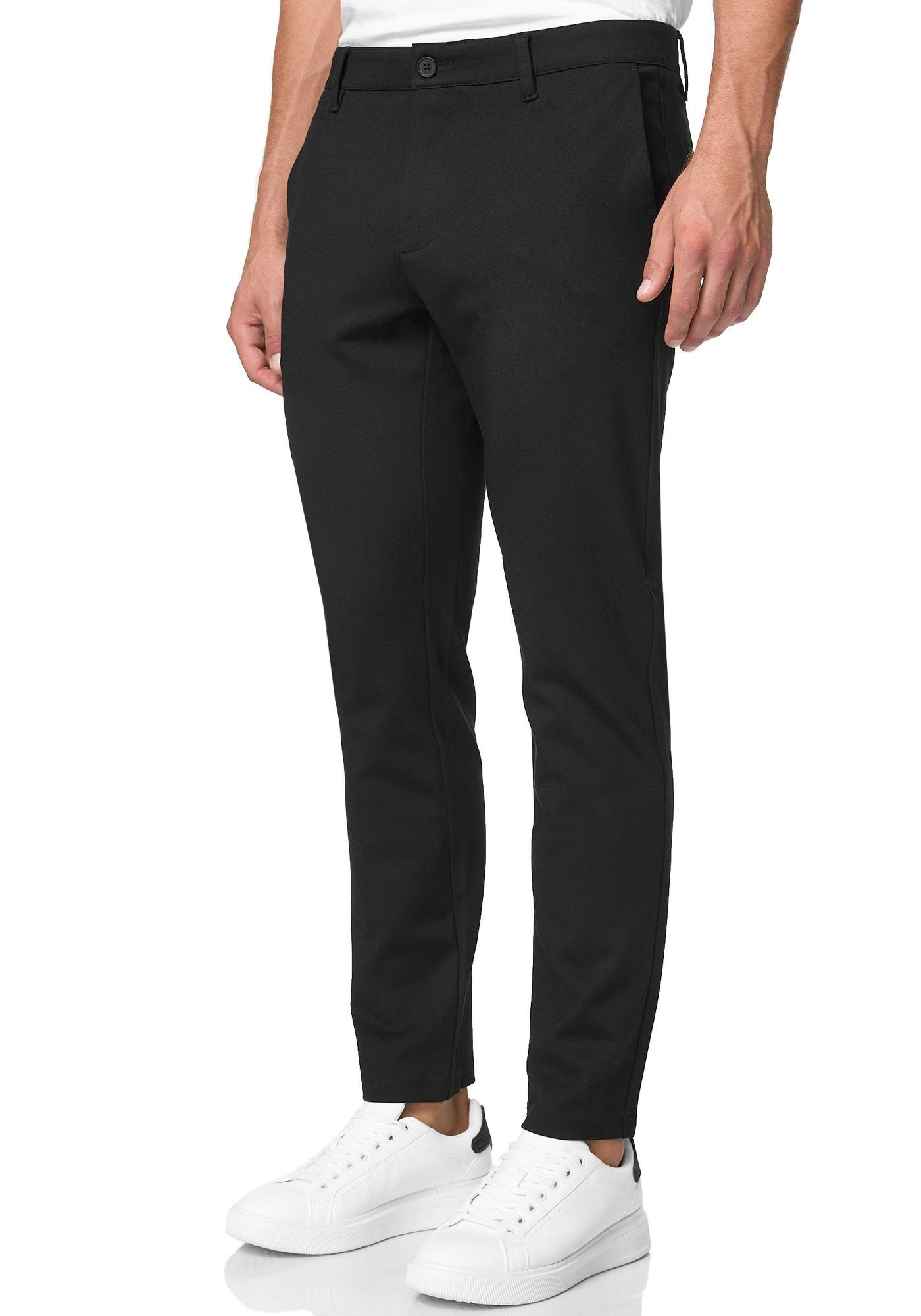 Indicode Pantalon Roedekro verzorgde look met recht gesneden pijp