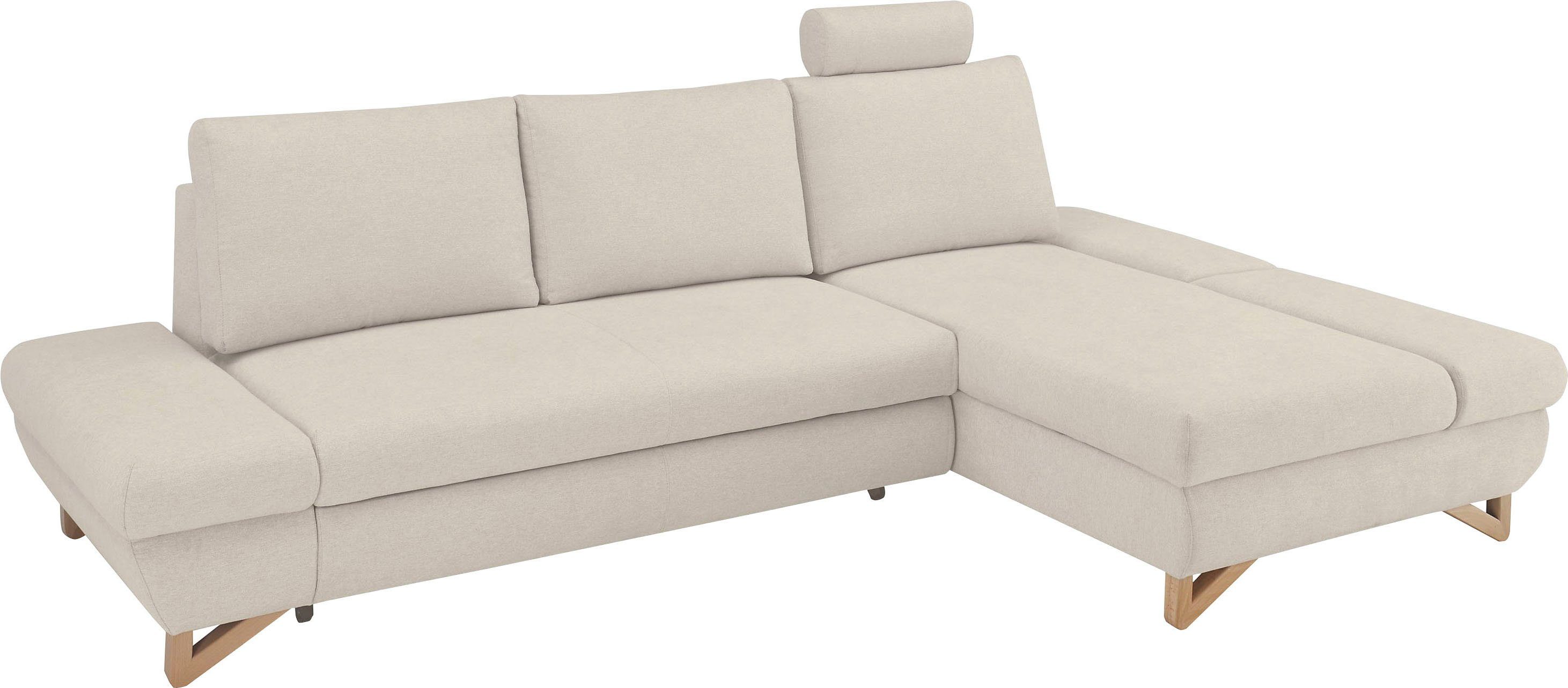 INOSIGN Slaapbank City/Giron comfortabele slaapbank (ligoppervlak 245 x 138 cm) en bedlade