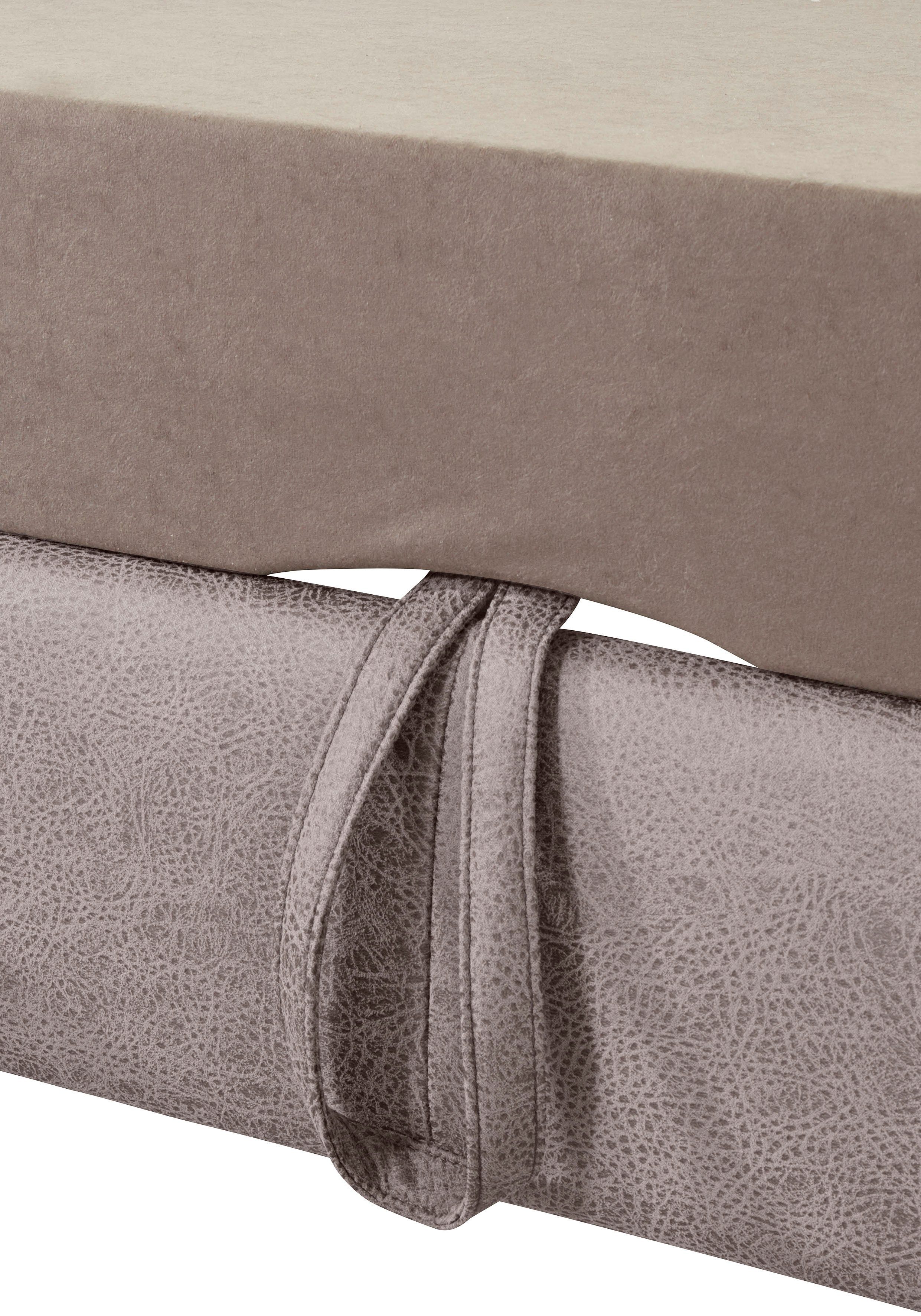 exxpo - sofa fashion Hoekbank Enya, uitgebreide afwerking, hoog zitcomfort, comfortabel, L-vorm