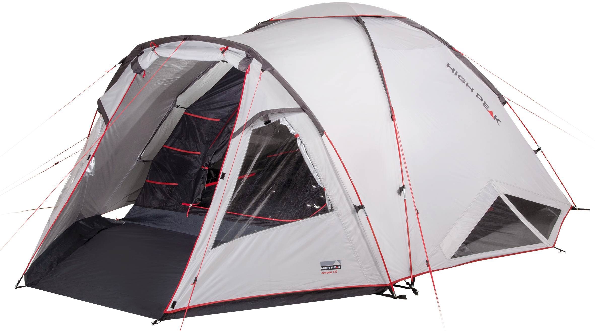 High Peak koepeltent tent Almada 4.0, 4 Personen (met transporttas)