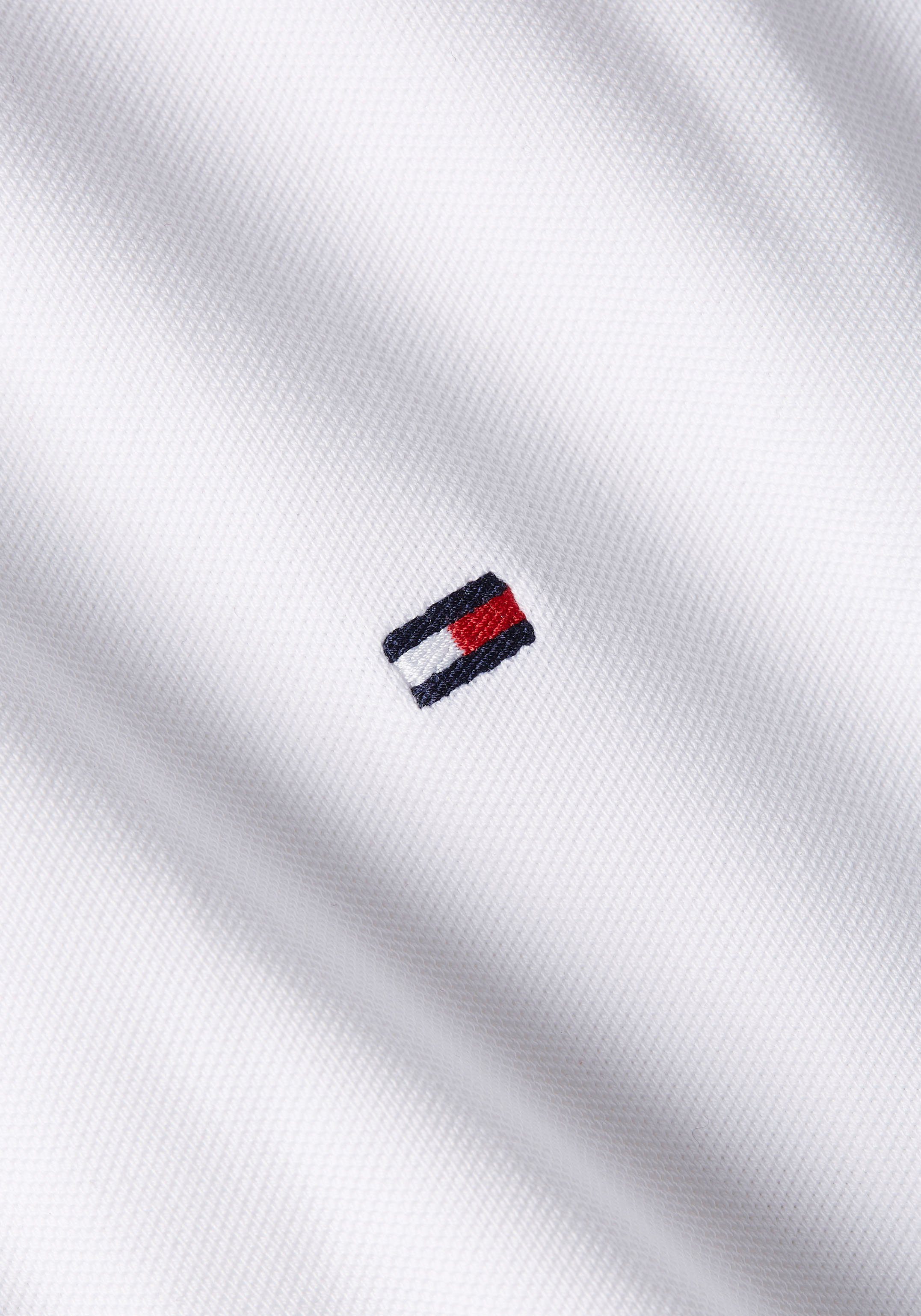 Tommy Hilfiger Polojurk F&F STP SLV KNEE POLO DRESS met contrastkleurige inzetten