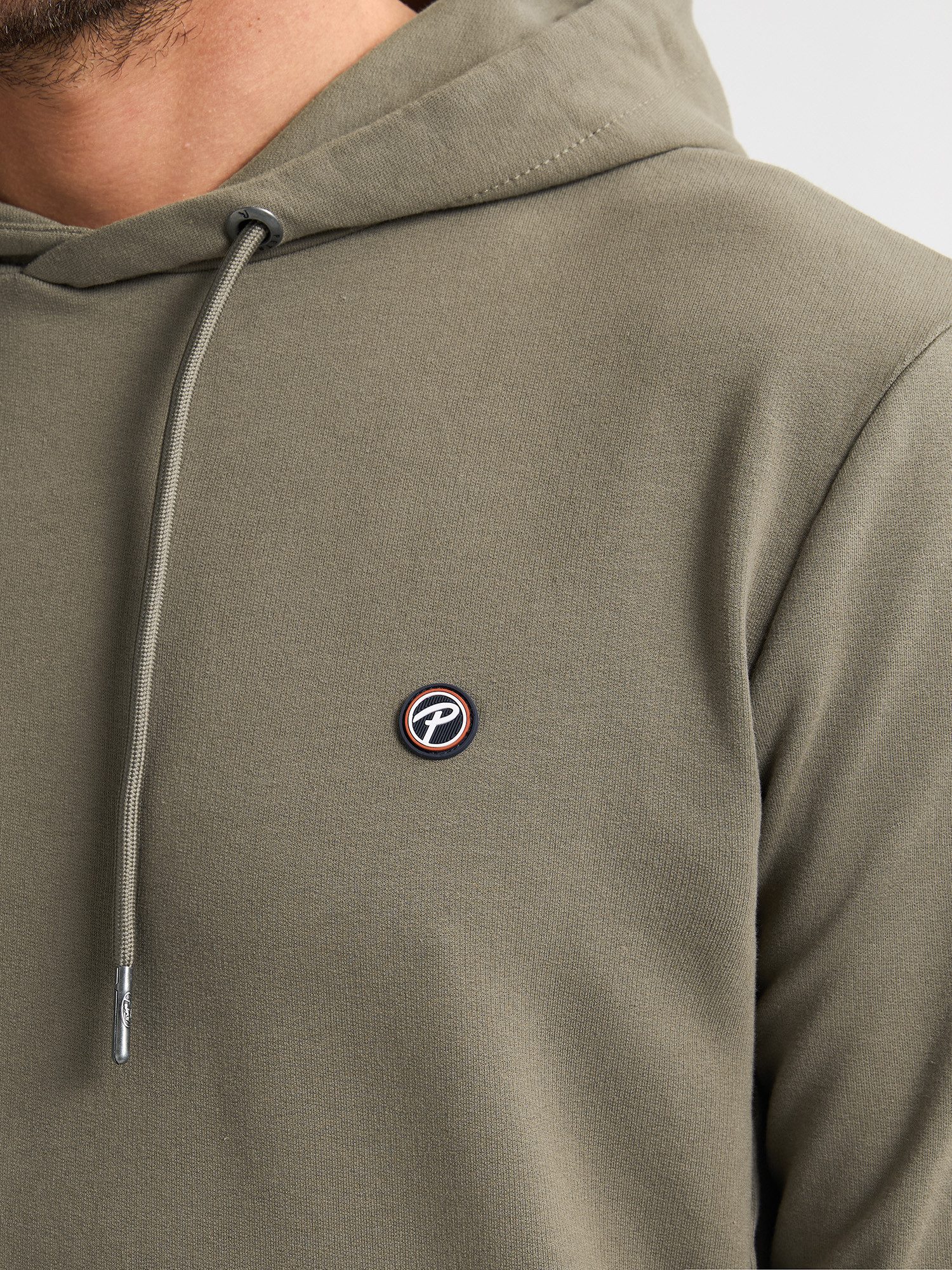 Petrol Industries Hoodie met geborduurd logo