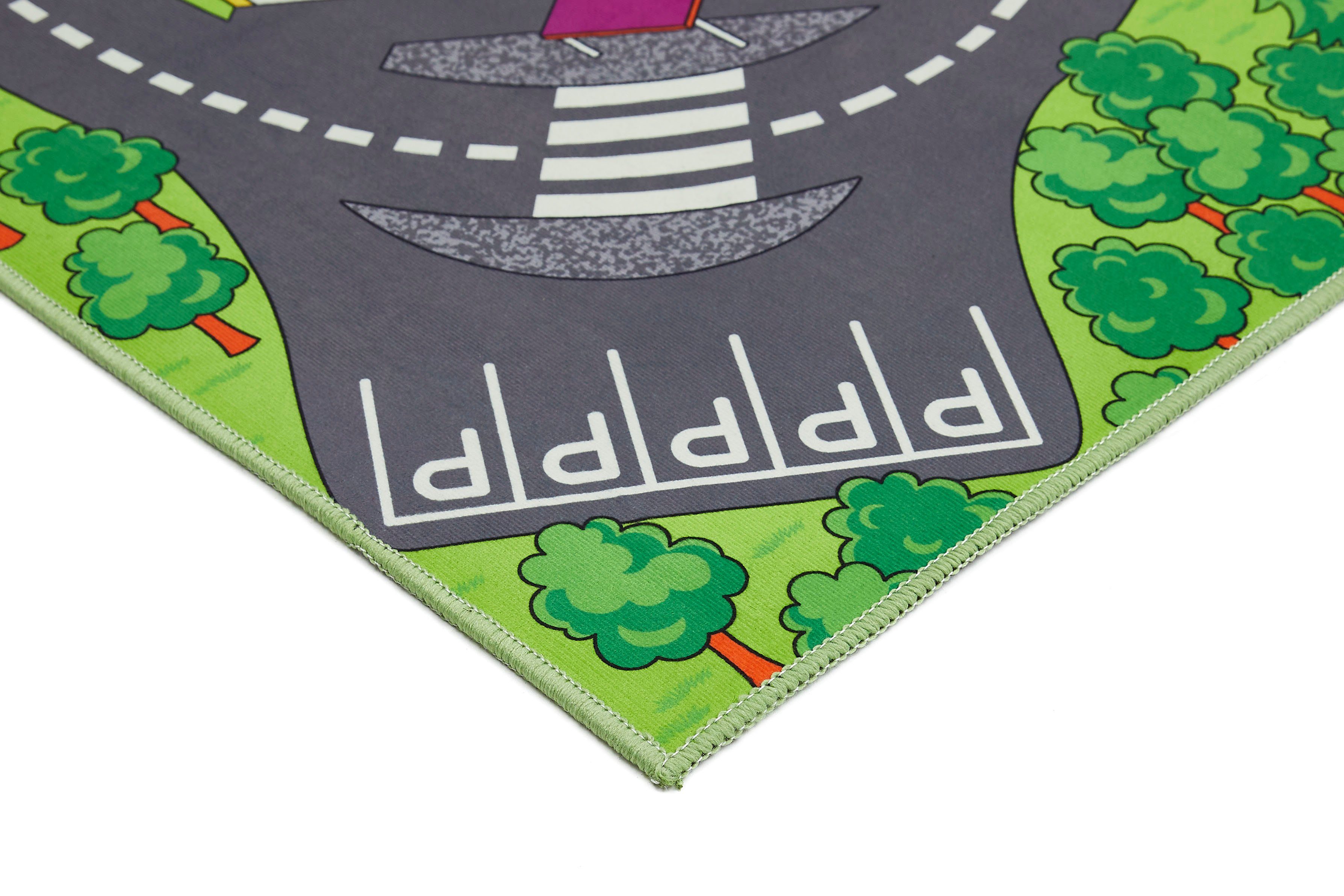 Andiamo Kindervloerkleed Street Straat speel tapijt, zachte speelmat, antislip