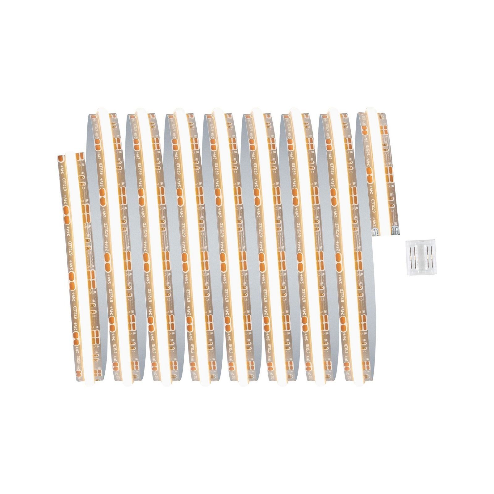 Paulmann Led-strepen MaxLED 1000 Stripe 2,5m 23,5W 24V zilverkleur kunststof