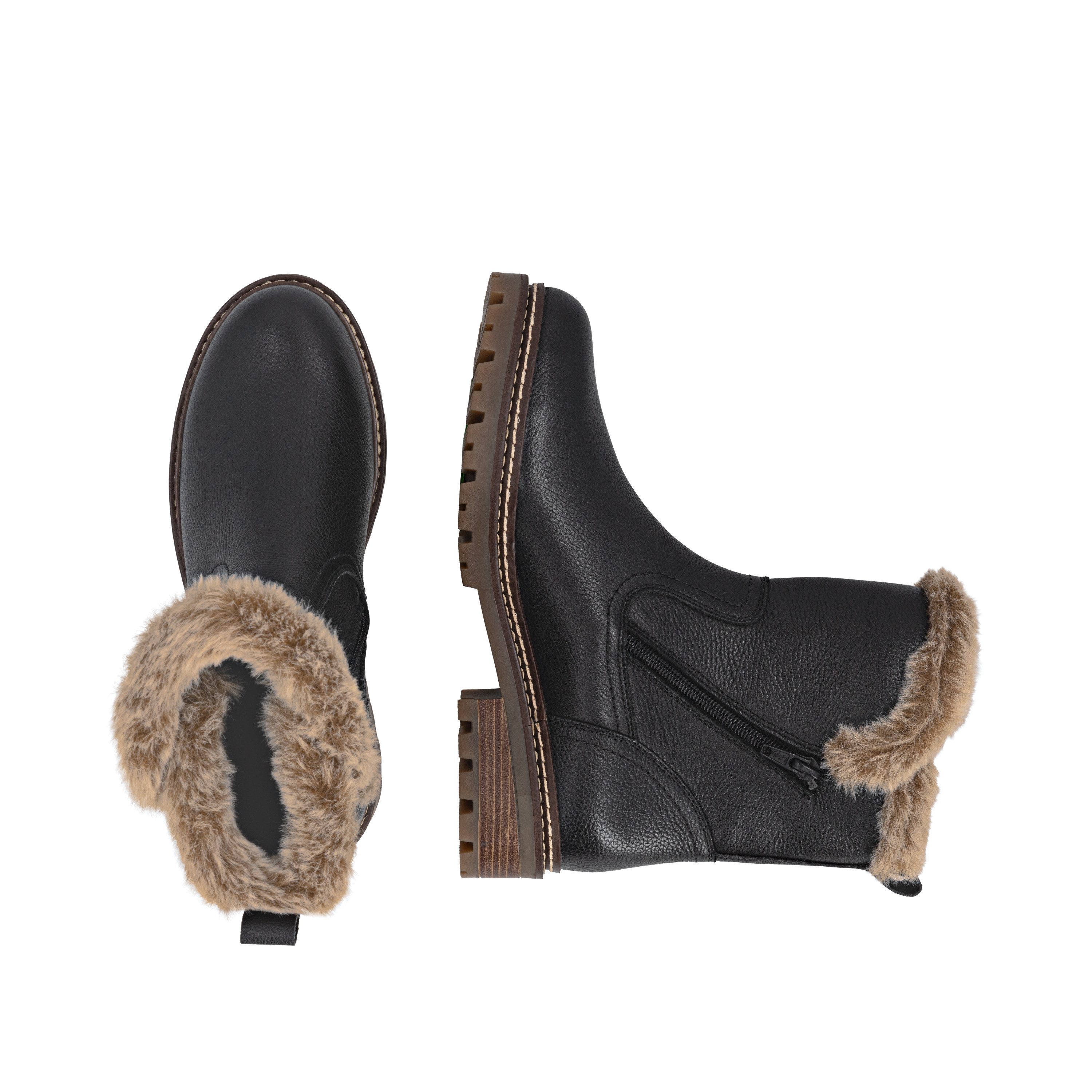 Remonte Winterlaarsjes FIBER-GRIP Winterlaarzen, outdoorboots met scheerwollen voering en TEX-uitvoering