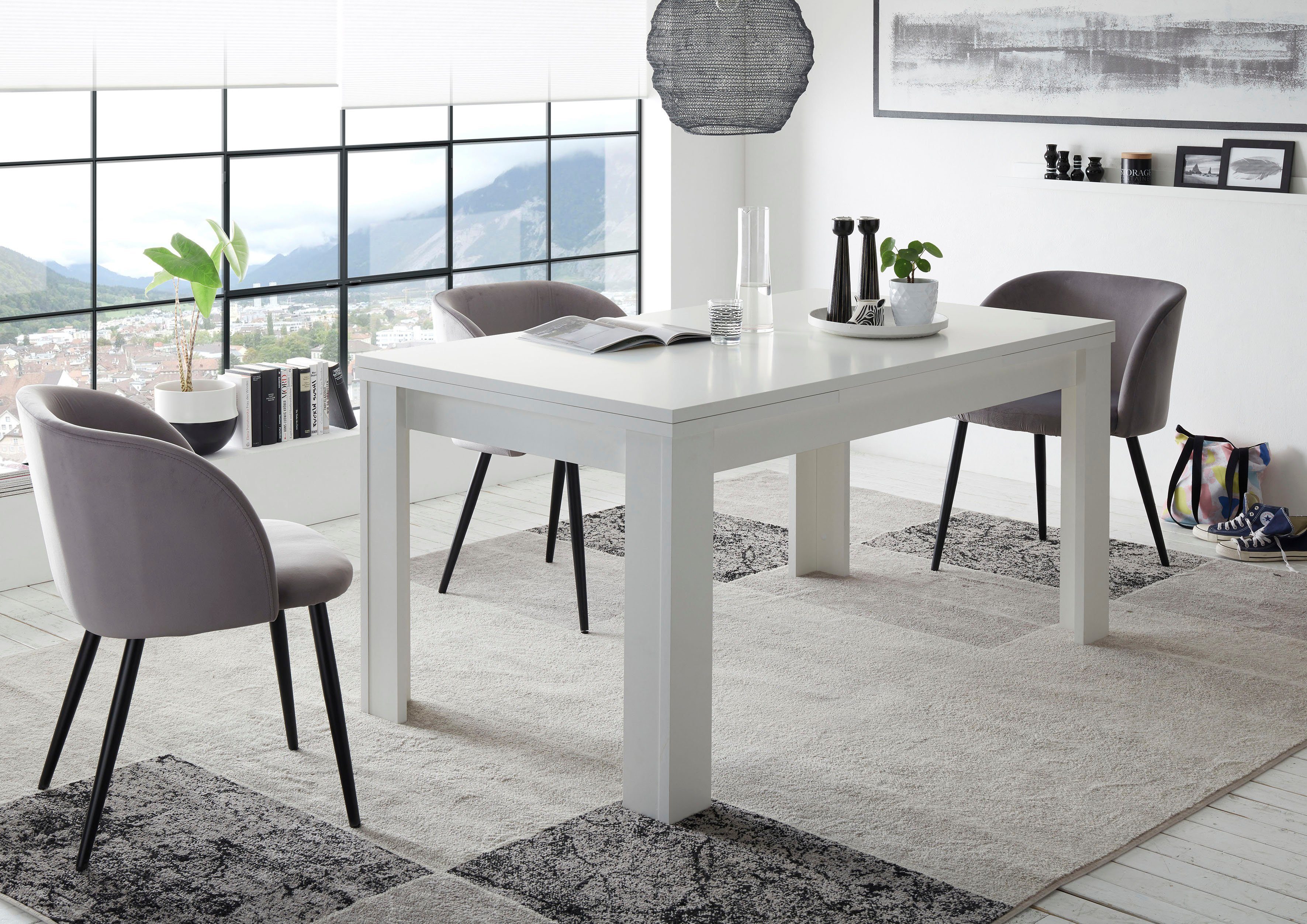 Mäusbacher Eettafel Monti BESTSELLER!, tafel, keukentafel, uitschuifbare tafel tot 280 cm
