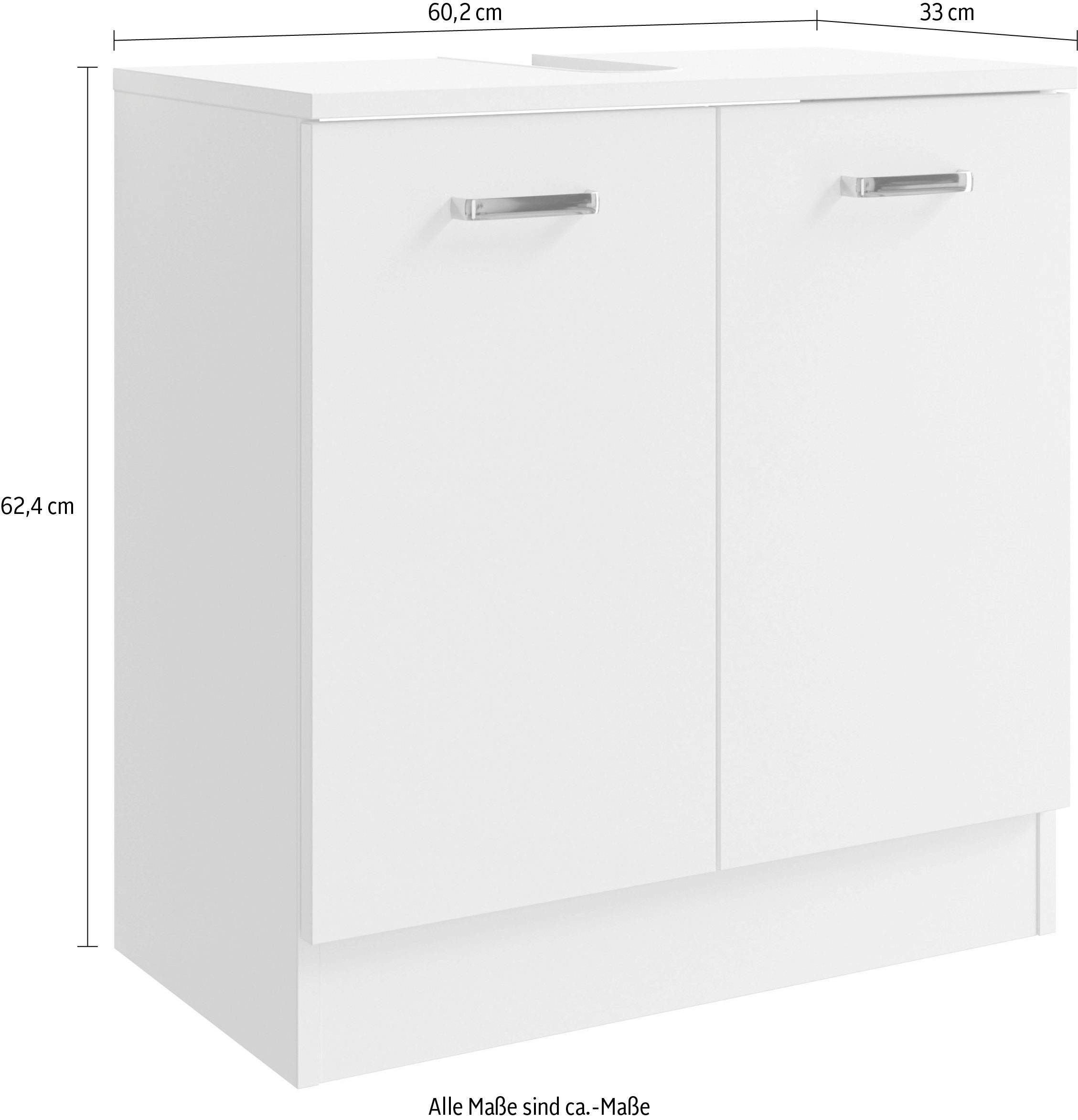 Saphir Wastafelonderkast Quickset 301 60,2 cm breed