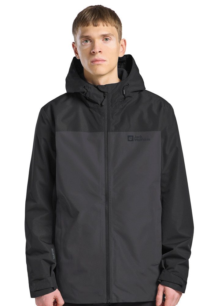 Jack Wolfskin Functioneel 3-in-1-jack TAUBENBERG 3IN1 JKT M (2-delig)