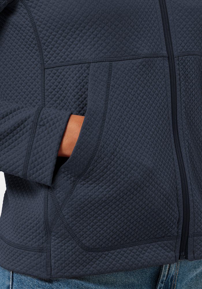 Jack Wolfskin Fleecejack met capuchon FERNWEH HOODED JKT W
