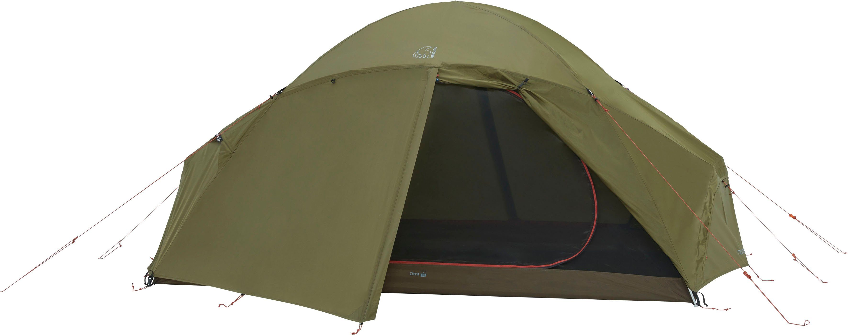 Nordisk Koepeltent Otra 2 PU Tent Dark Olive (set, 1-delig)