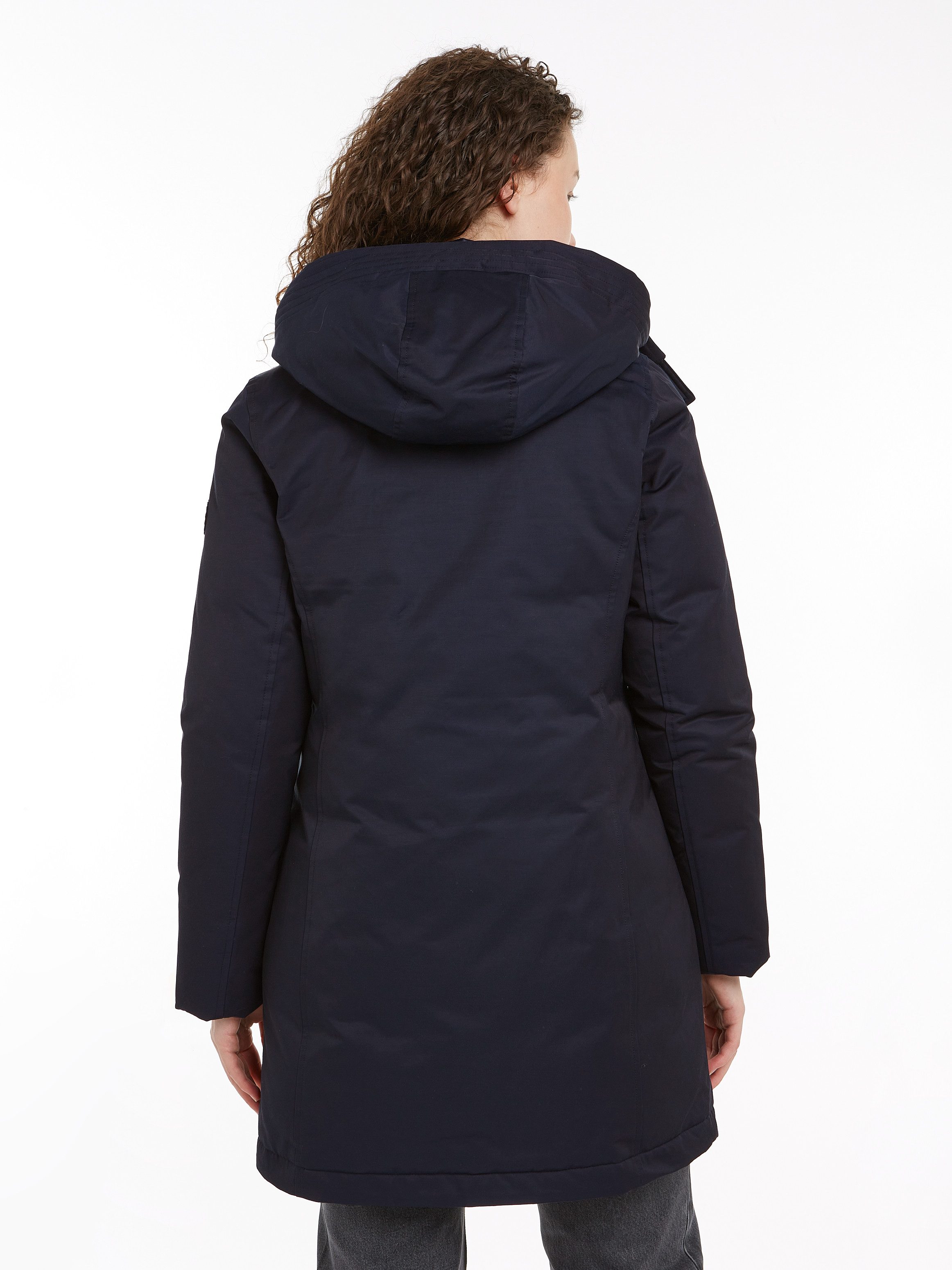 Tommy Hilfiger Parka met gestempeld logo