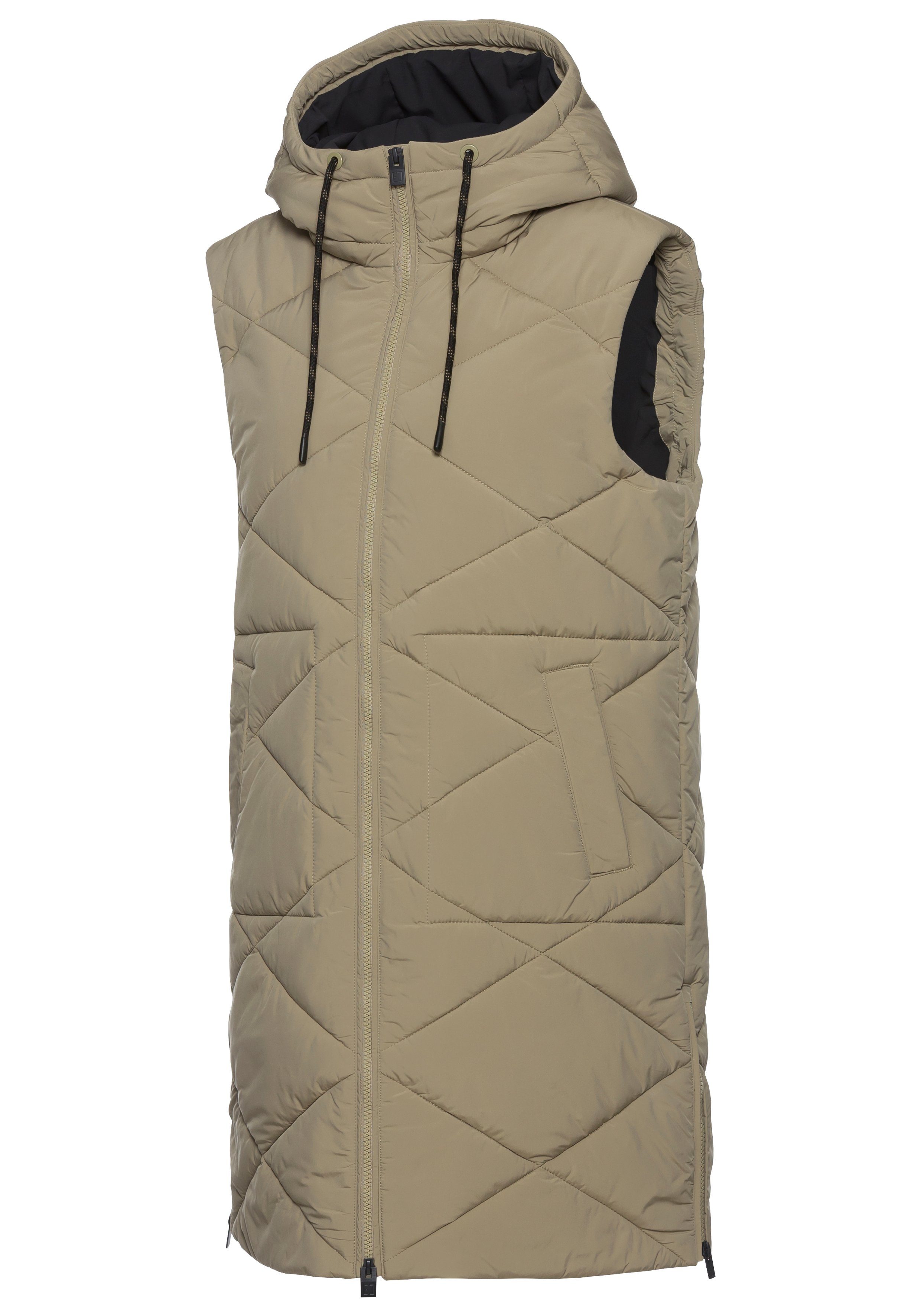 Elbsand Bodywarmer met een capuchon