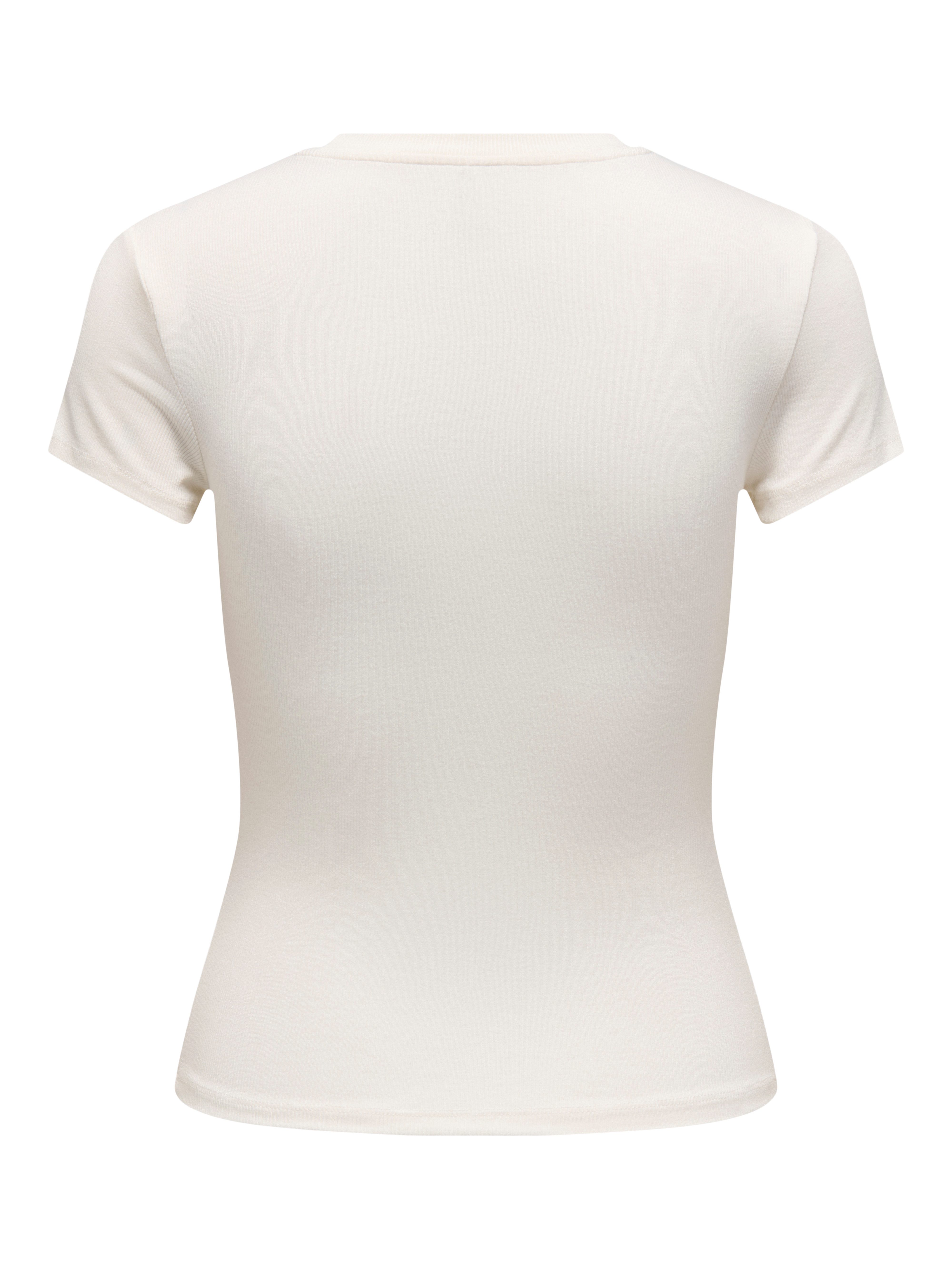 Only Shirt met korte mouwen ONLARNHEM S/S RHINESTONE TOP JRS