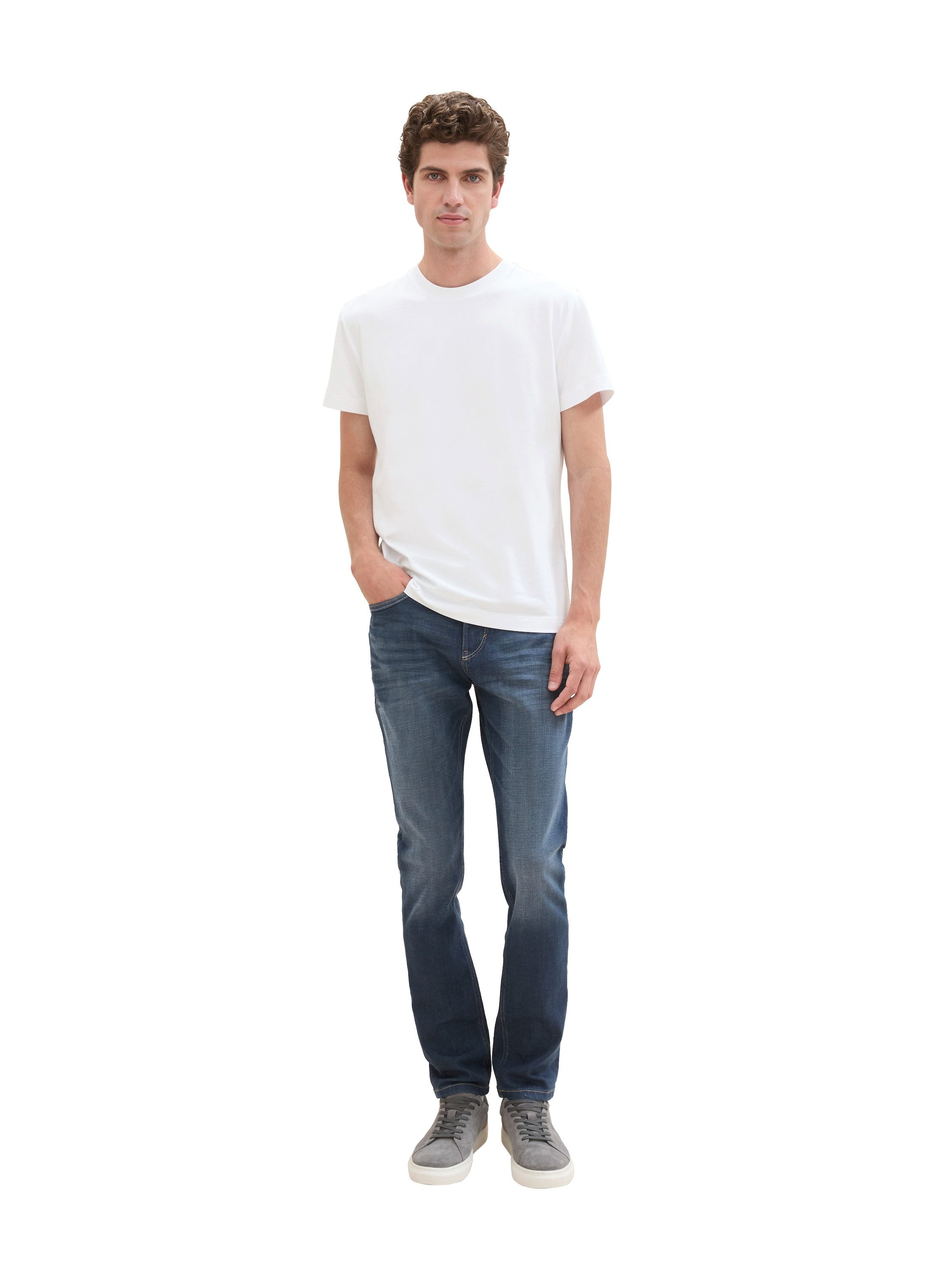 Tom Tailor Slim fit jeans Josh met bijzondere zakdetails