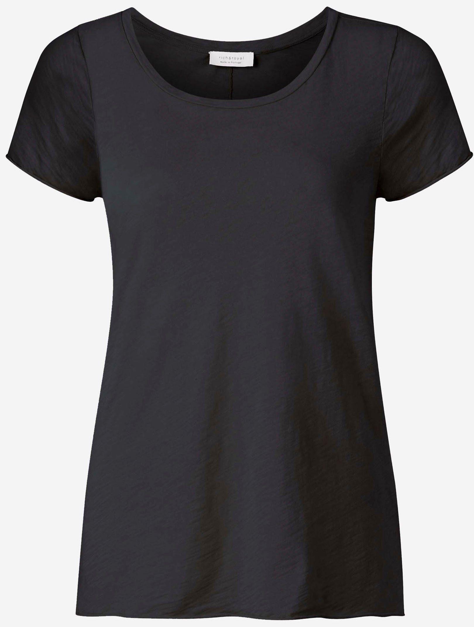 Rich & Royal T-shirt in een vrouwelijke basic pasvorm