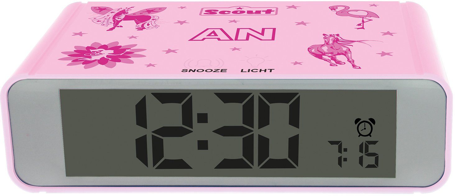Scout Kwarts-wekker Digi Clock, 280001025