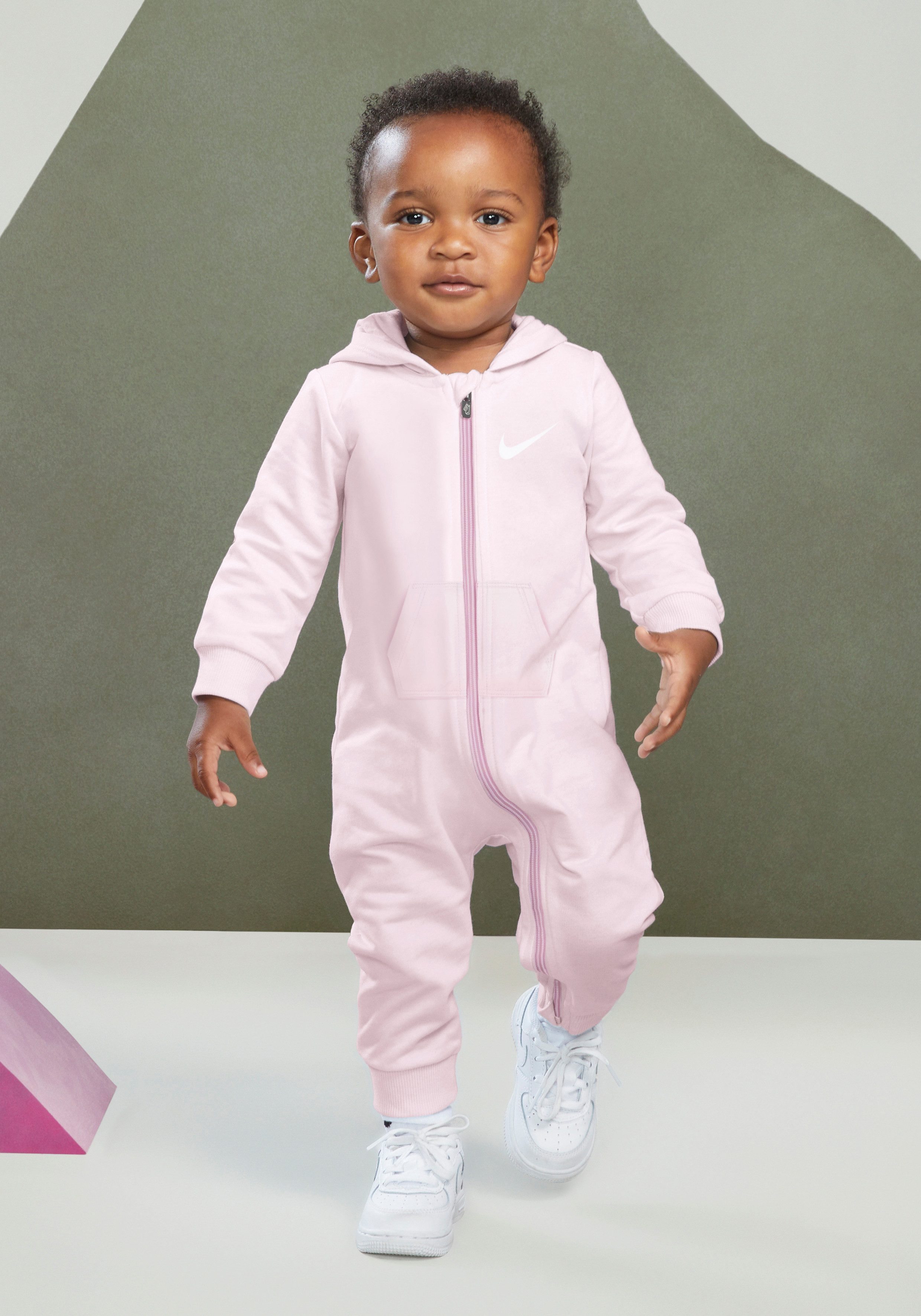 Nike Sportswear Jumpsuit (1-delig) jongens babypakjes maat 92 (24) roze