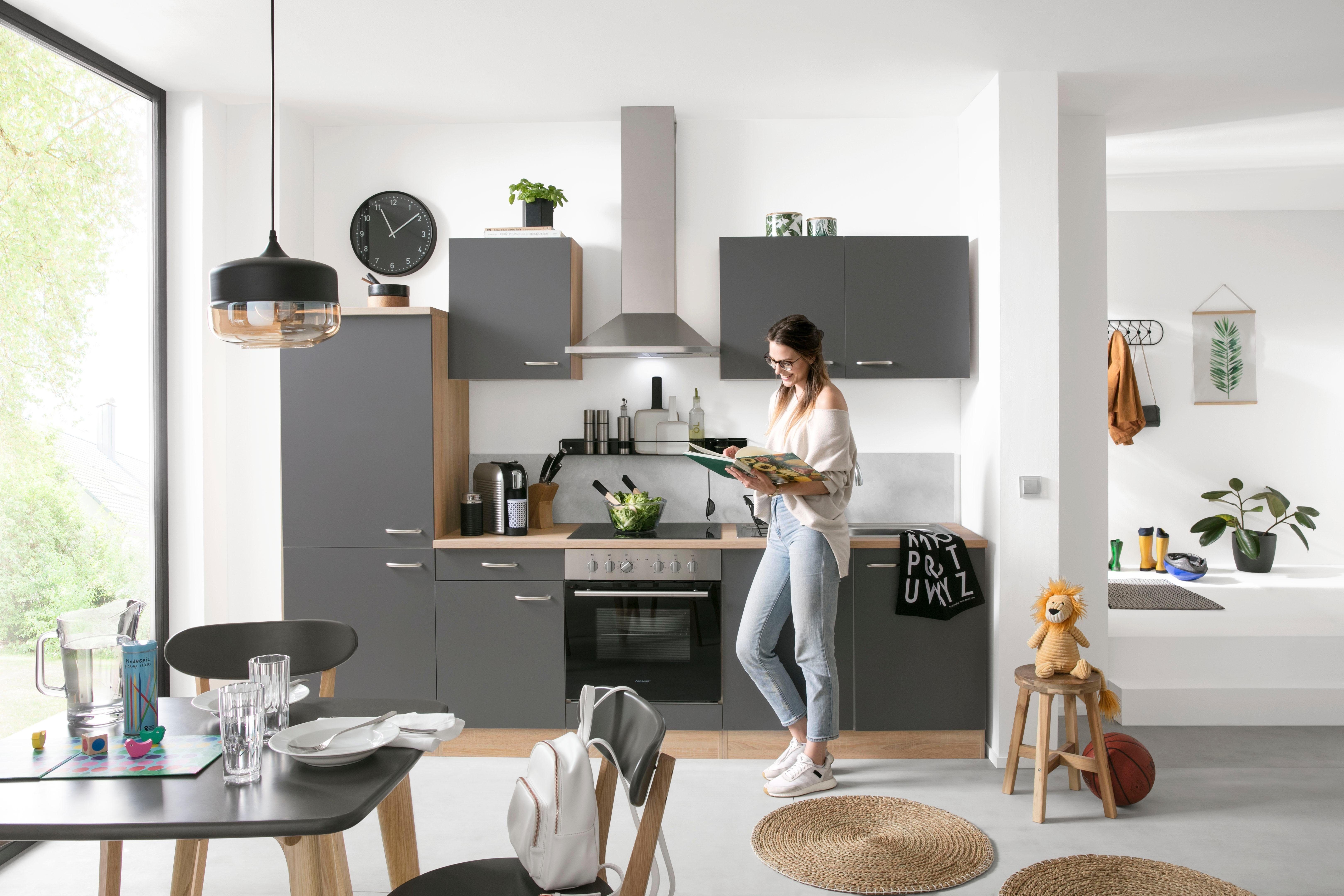 OPTIFIT Keukenblok Parare zonder elektrische apparaten, breedte 270 cm