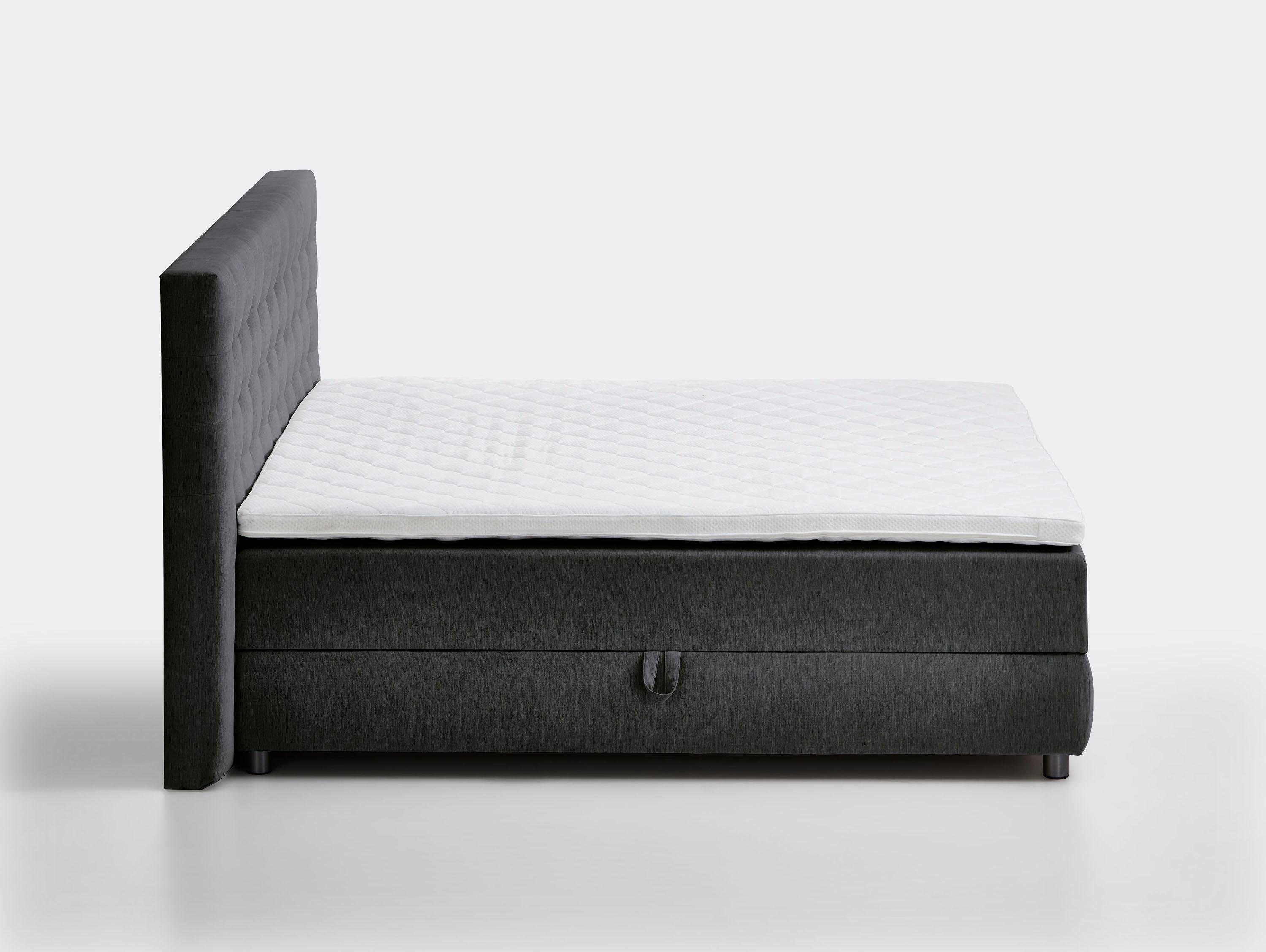 ATLANTIC home collection Boxspring TINA met bedkist en topmatras, ook in extra lang