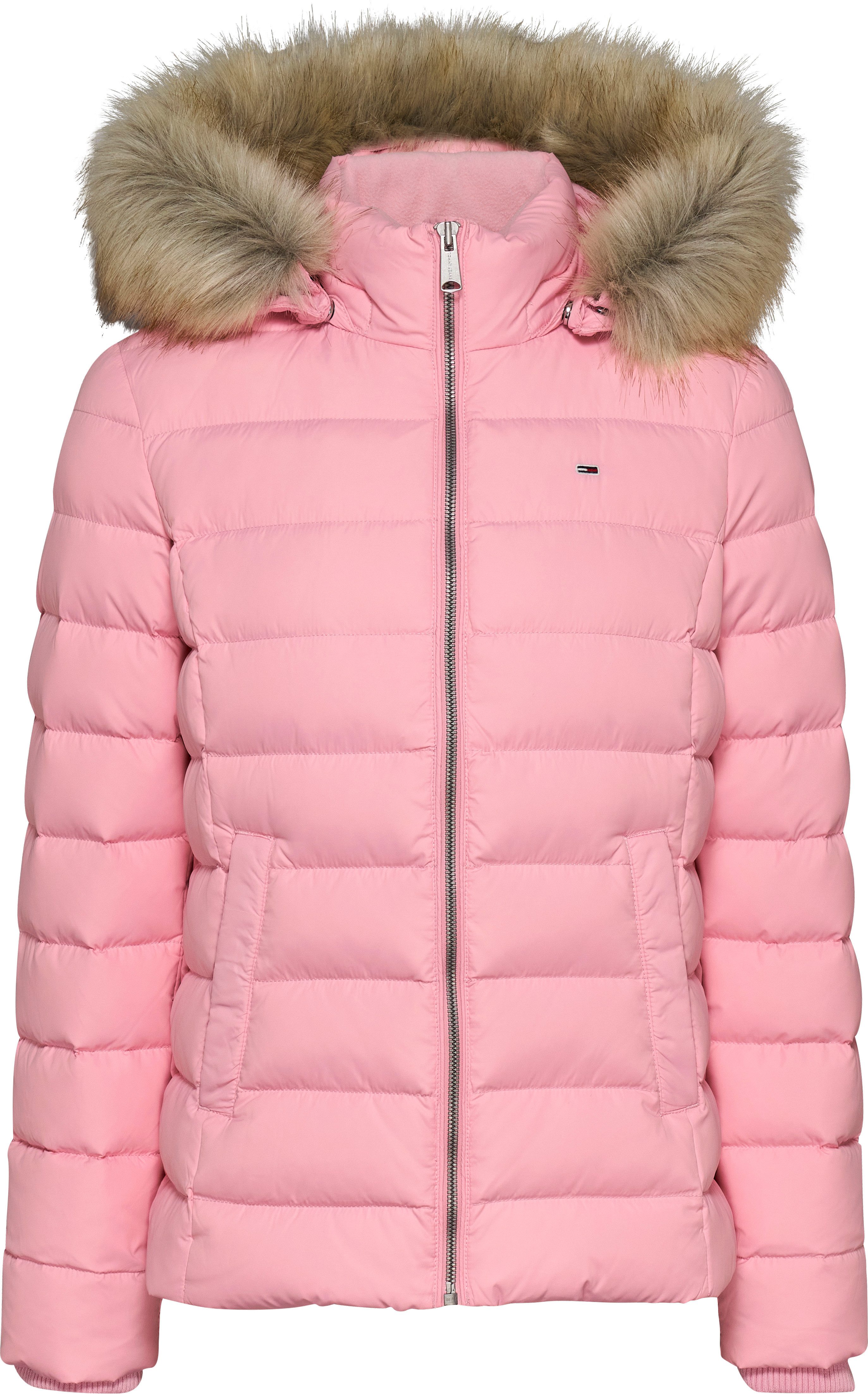 TOMMY JEANS Gewatteerde jas TJW BASIC HOODED DOWN JACKET EXT