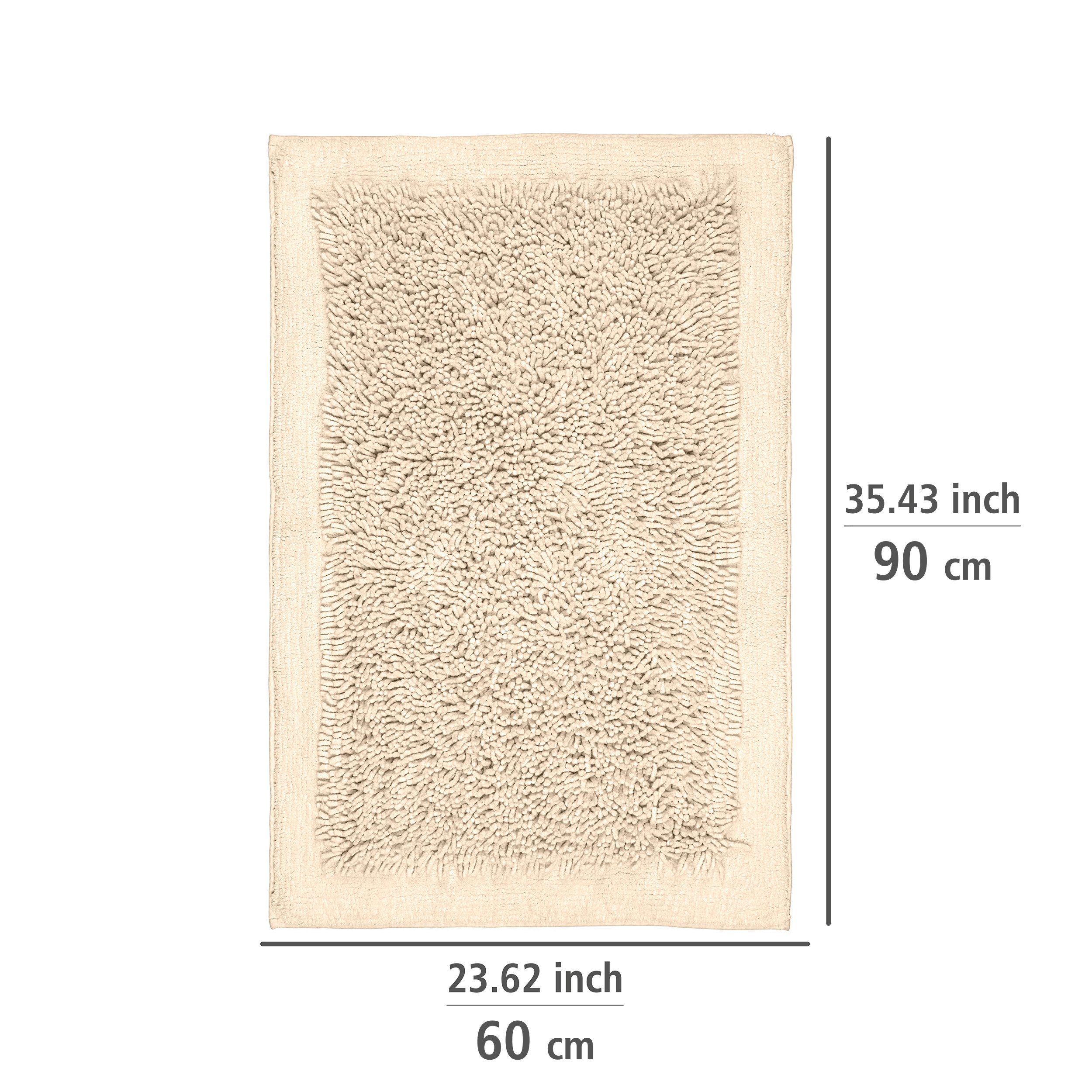 WENKO Badmat Sidyma BxL: 60 x 90 cm (1 stuk)