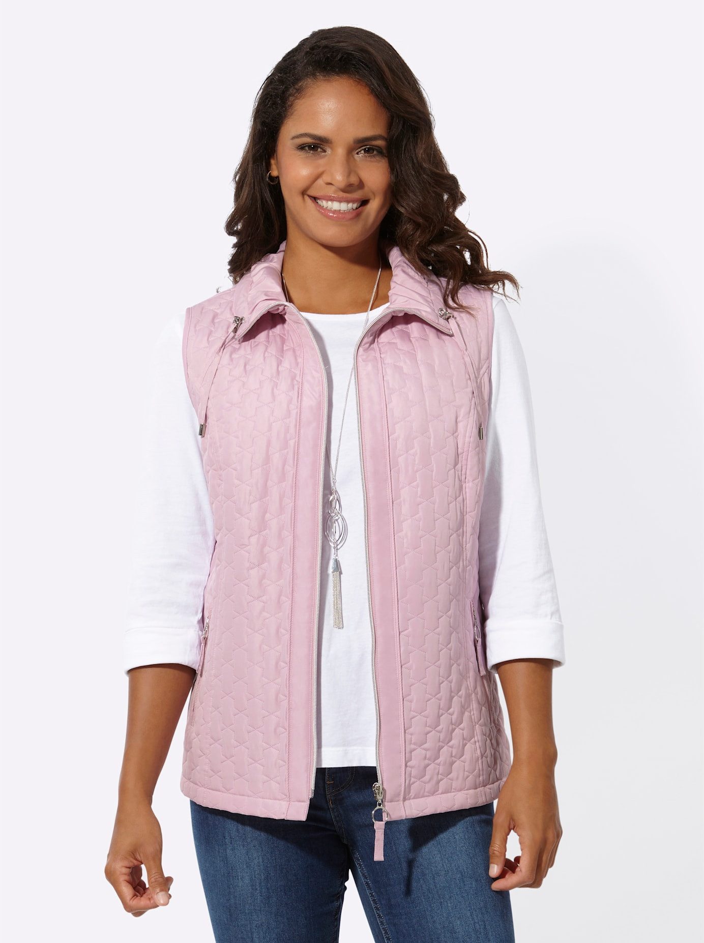 Casual Looks Bodywarmer bovenkleding maat 52 roze
