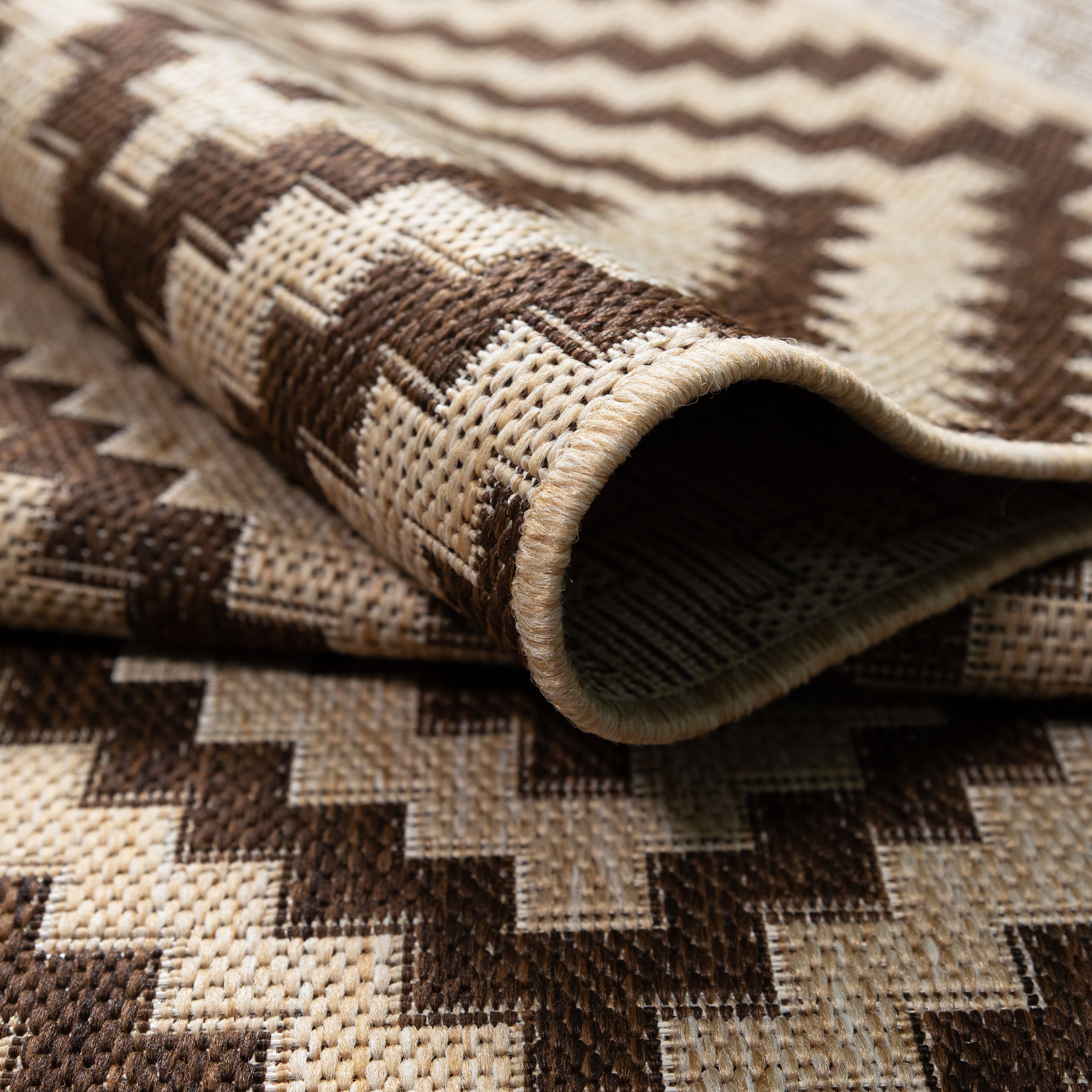 my home Vloerkleed Cordoba is ook als loper verkrijgbaar Geschikt voor binnen en buiten, sisal-look, weerbestendig & uv-bestendig, boho