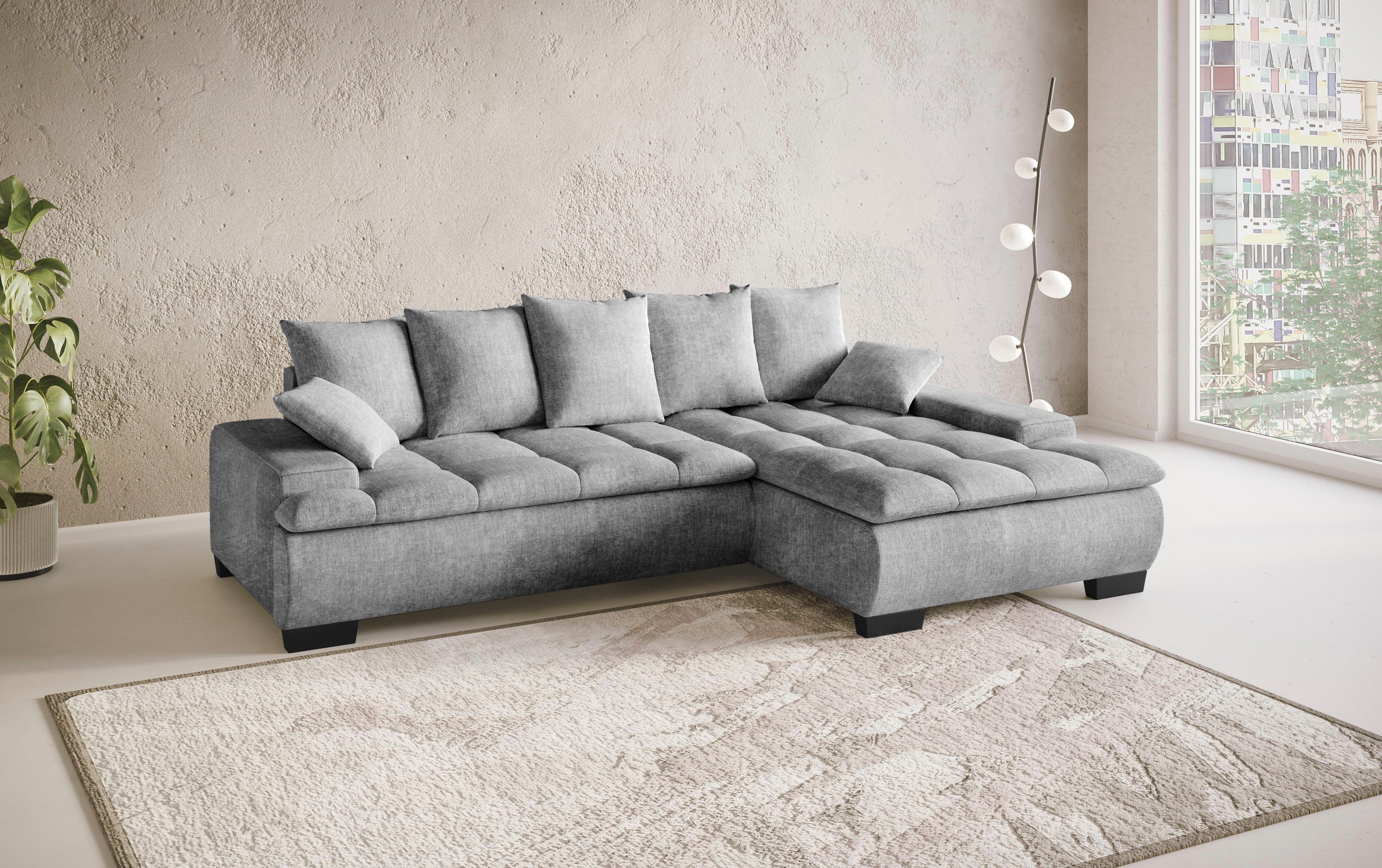 Mr. Couch Hoekbank Haiti II, L-vorm Optioneel met koudschuim, bed, bedlade