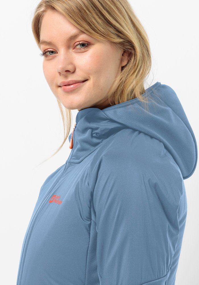 Jack Wolfskin Fleecejack met capuchon ALPGRAT PRO INS FZ W