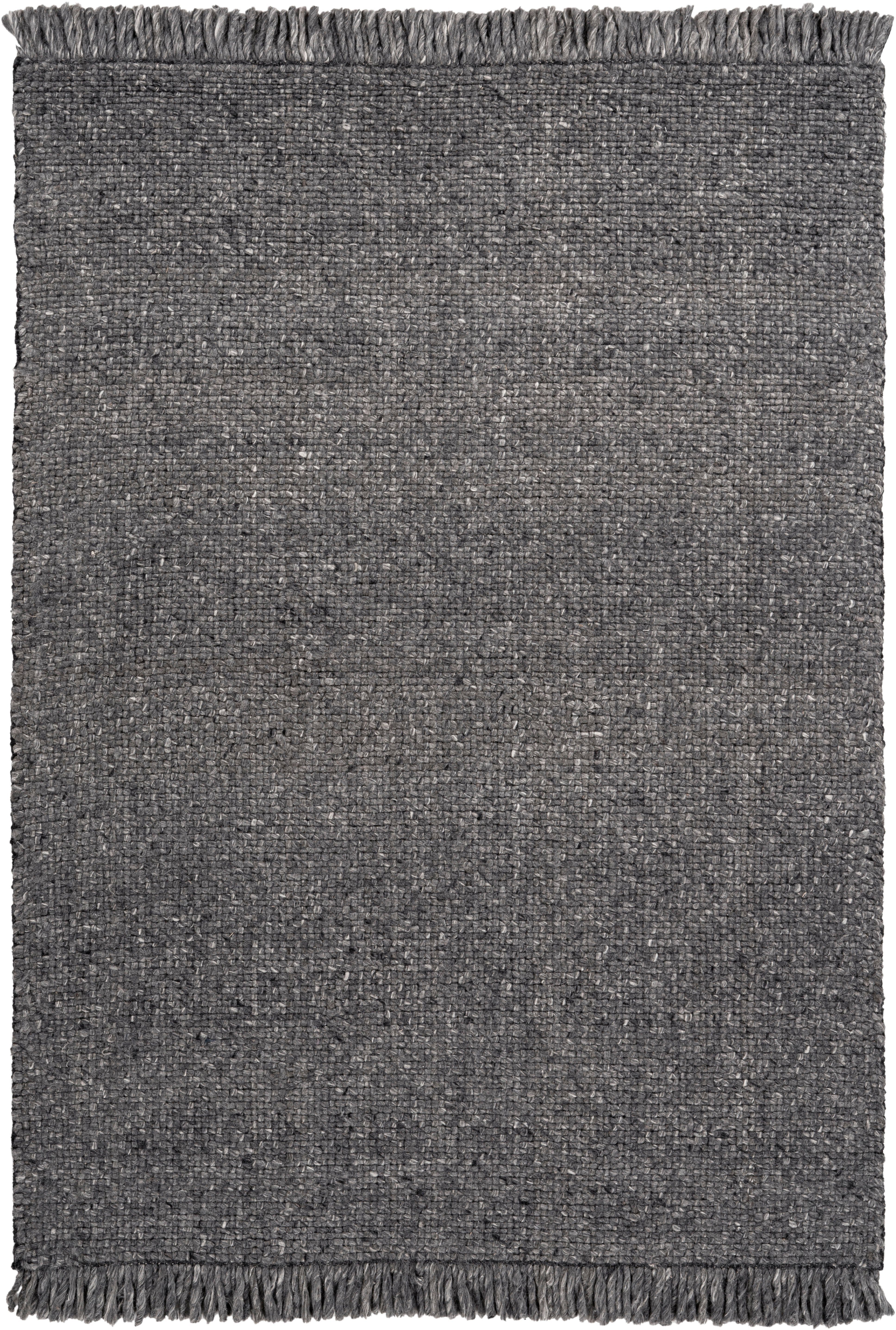 Obsession Wollen kleed My Eskil 515 Handgeweven vloerkleed, mêlee, zuivere wol, met de hand geweven, met franje