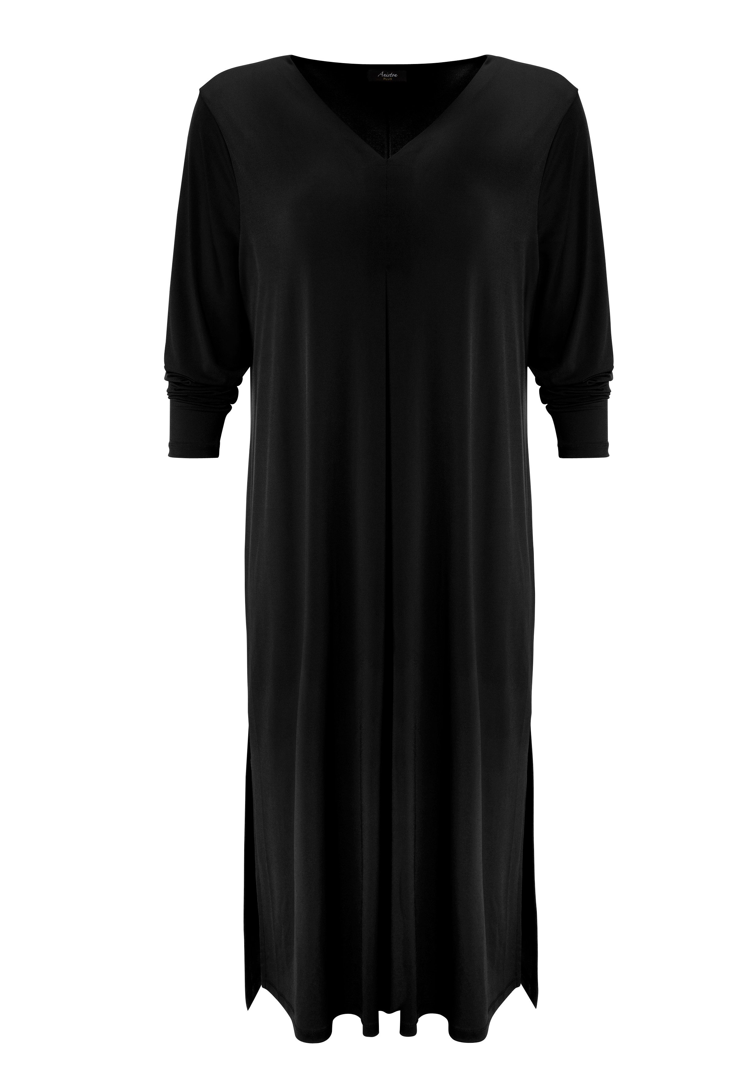 Aniston PLUS Maxi-jurk met verfijnde zijsplitten - nieuwe collectie