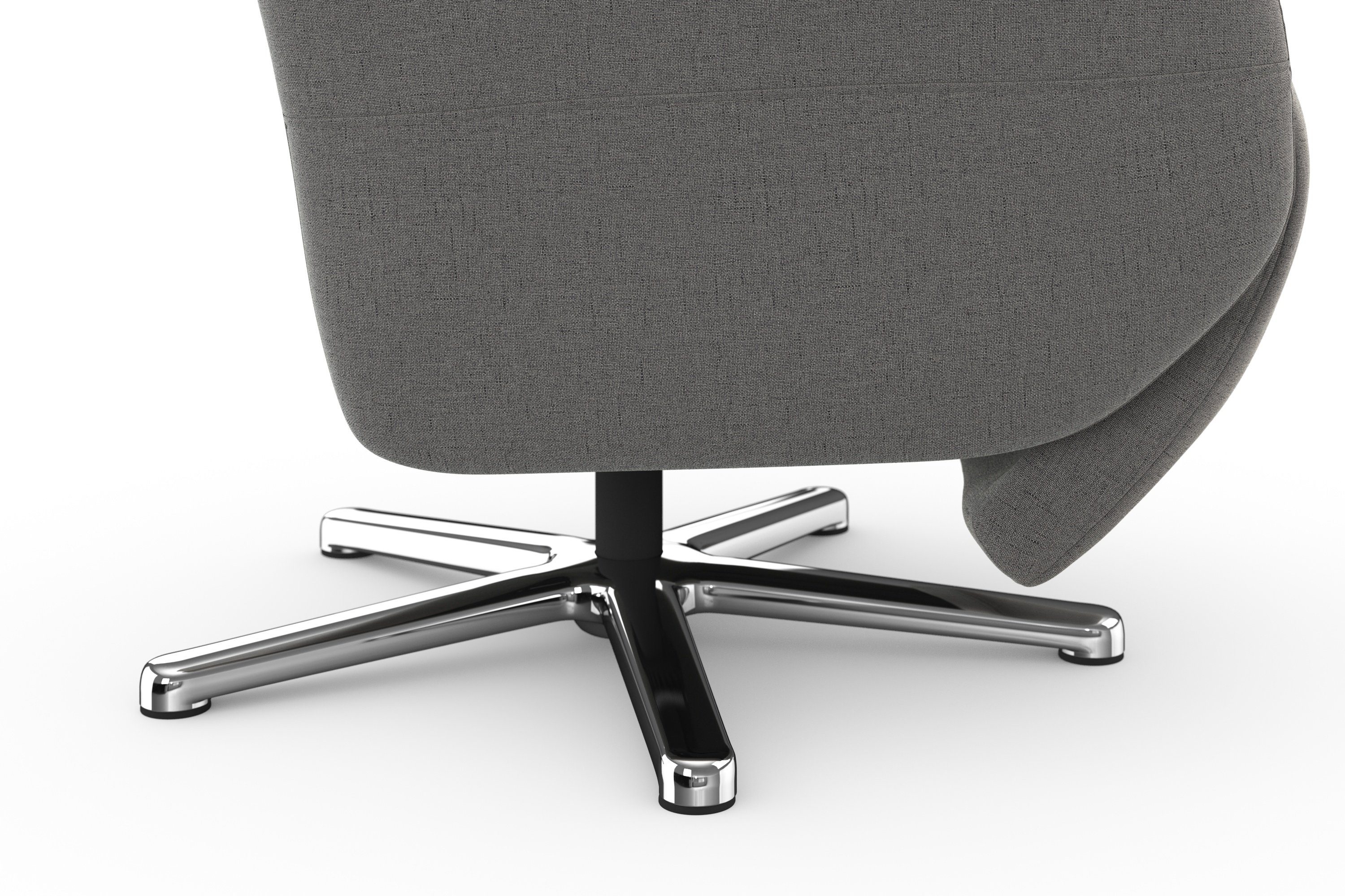 sit&more Relaxfauteuil Grenoble, incl. hoofdsteunverstelling en bekabelde afstandsbediening