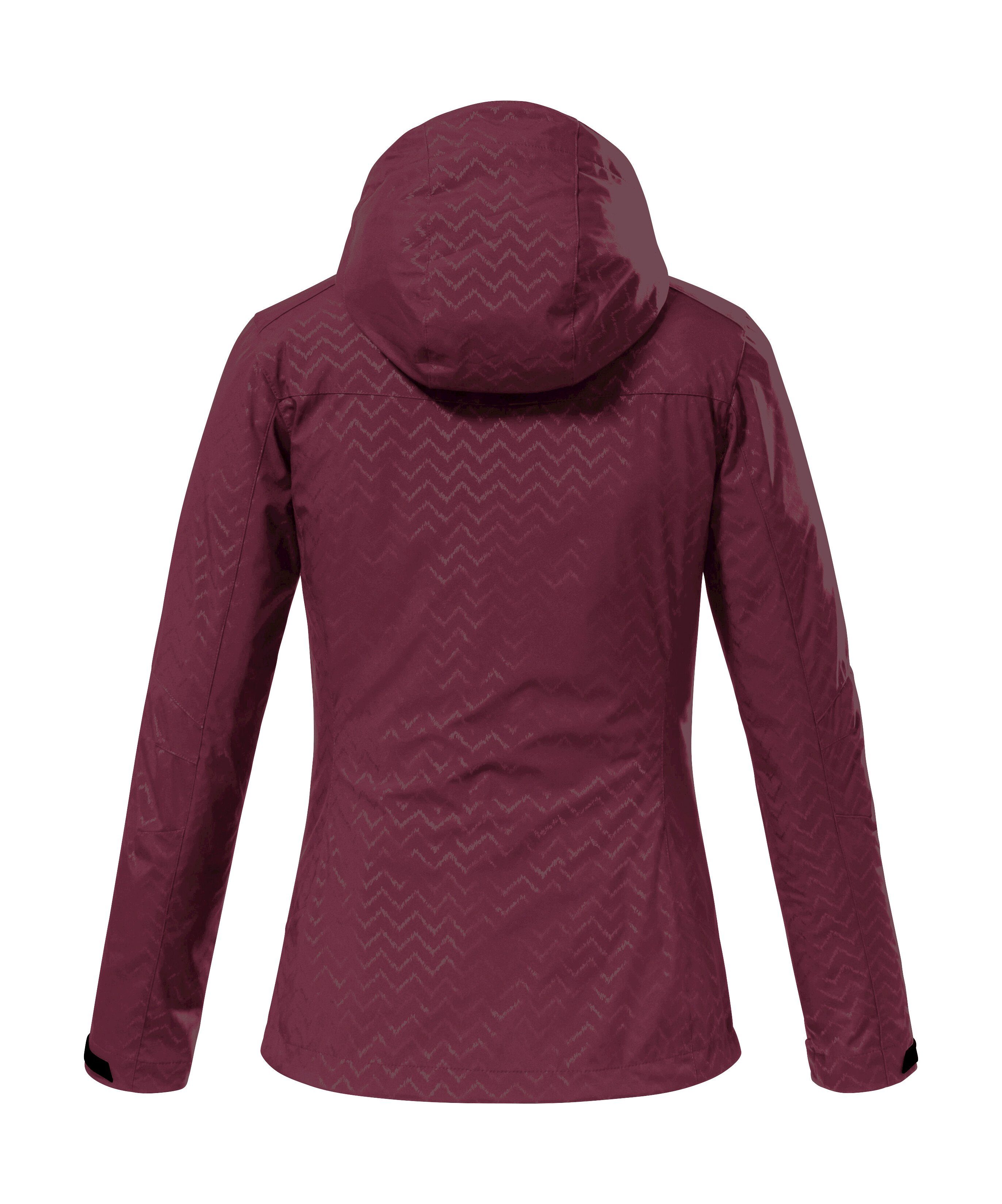Killtec Softshell-jack KOS 176 WMN SFTSHLL JCKT Waterafstotende, ademende softshelljack met all over-print
