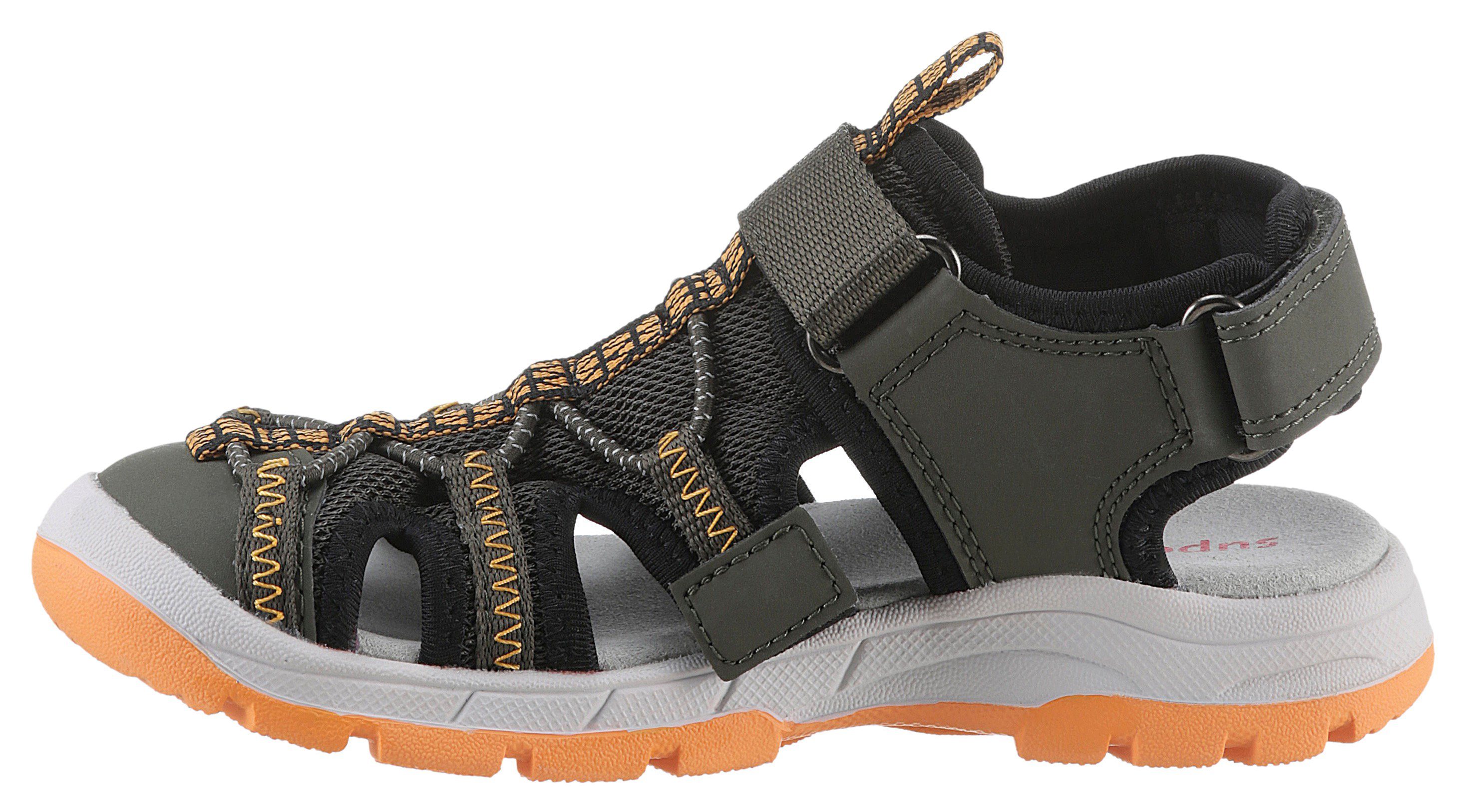 Superfit Sandalen TORNADO LIGHT WMS: middel , zomerschoen, klittenbandschoen, sandaal, met beschermd teengedeelte